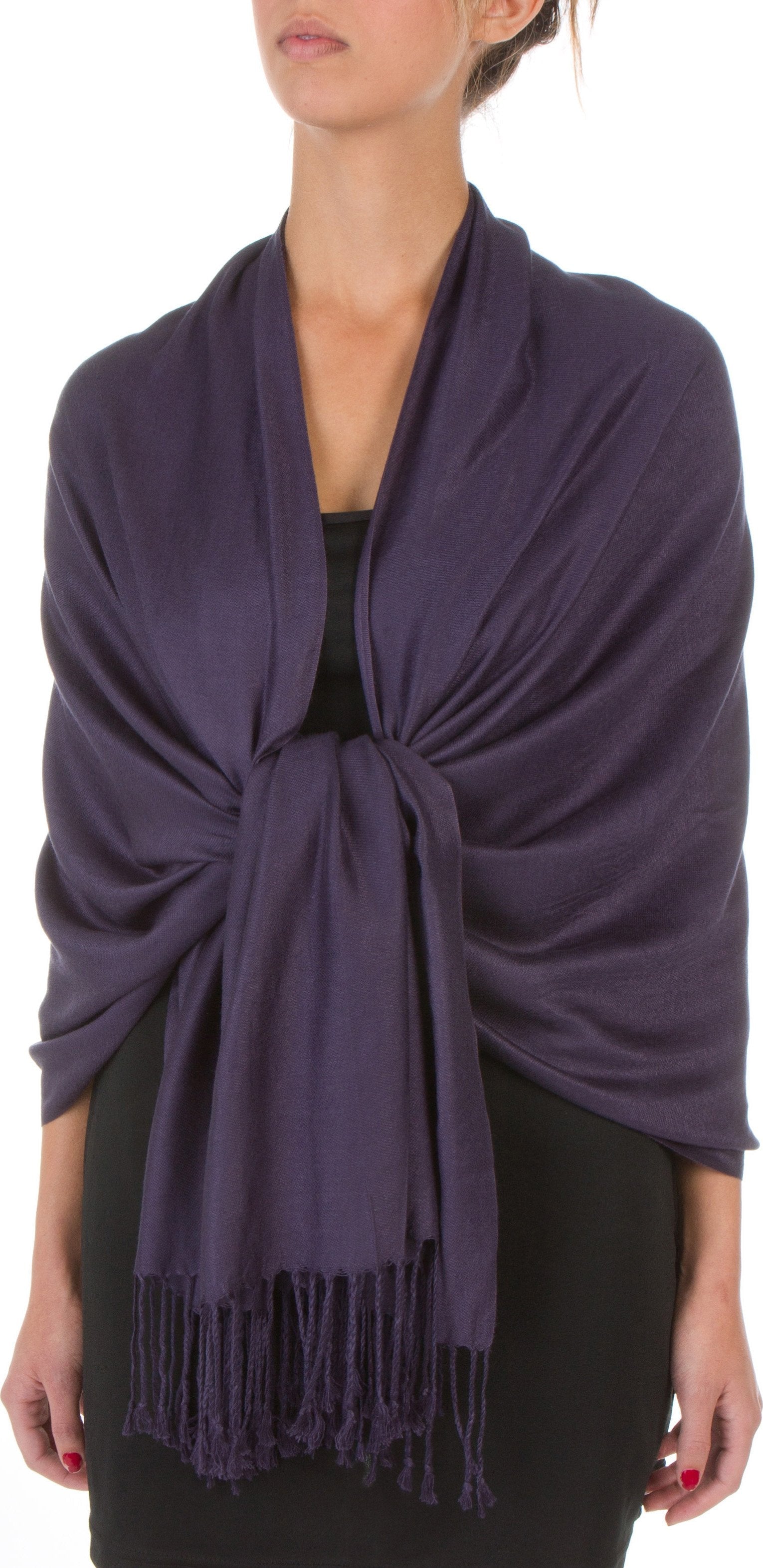 Sakkas 78" X 28" Rayon from Bamboo Soft Solid Pashmina Shawl / Wrap / Stole - Premium scarf from Sakkas Store - Just $16.98! Shop now at Concordia Style Boutique