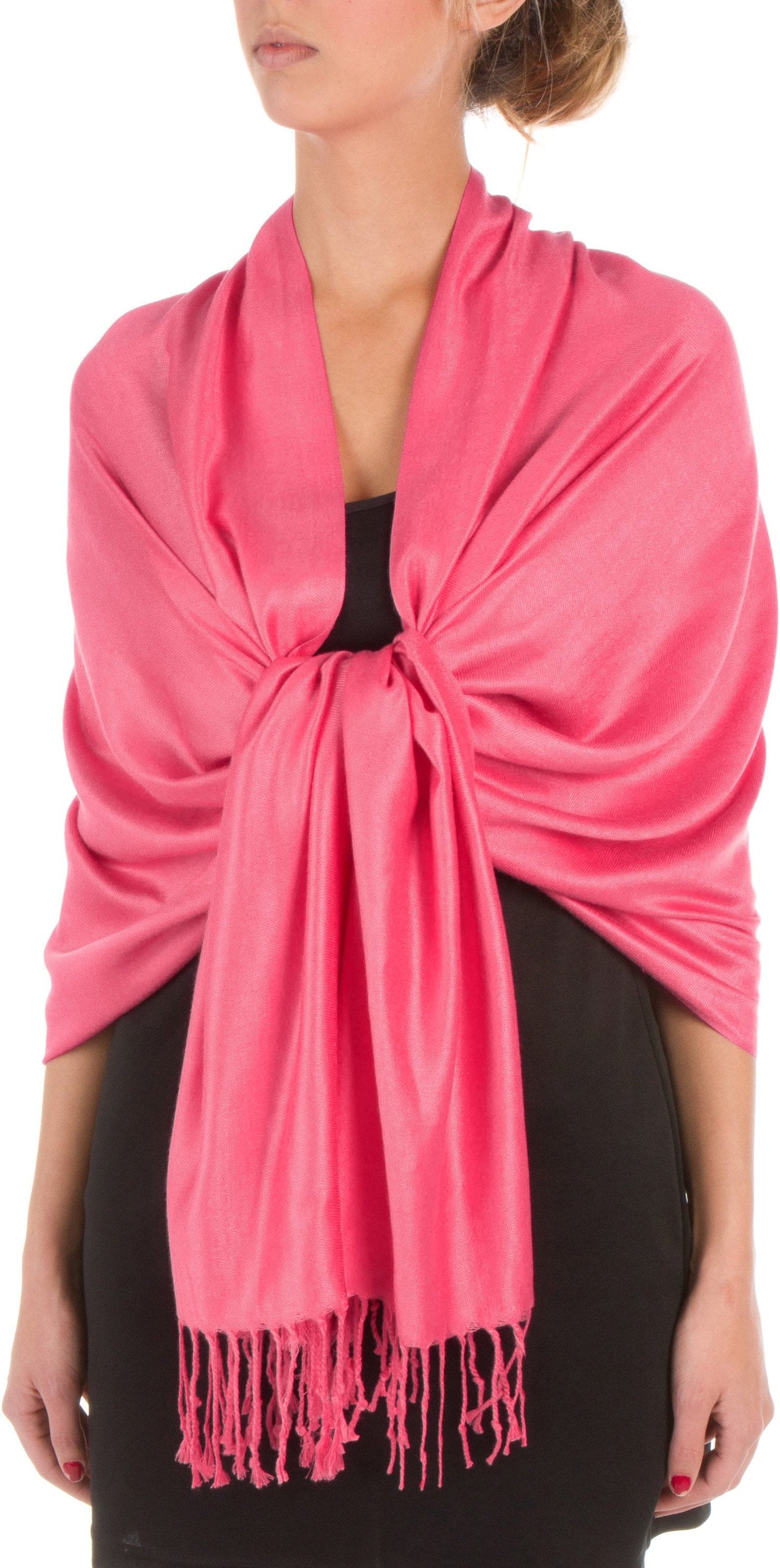 Sakkas 78" X 28" Rayon from Bamboo Soft Solid Pashmina Shawl / Wrap / Stole - Premium scarf from Sakkas Store - Just $16.98! Shop now at Concordia Style Boutique