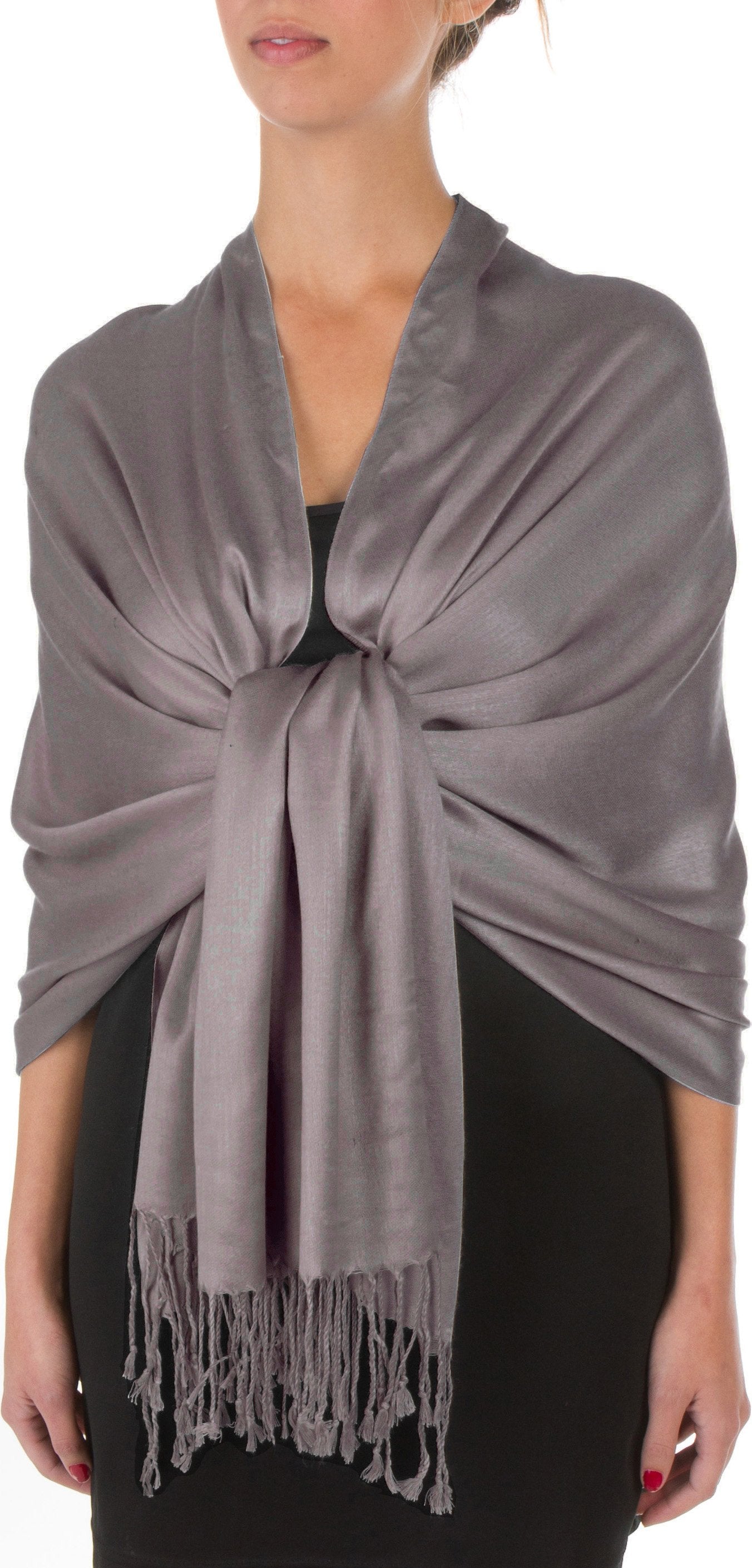 Sakkas 78" X 28" Rayon from Bamboo Soft Solid Pashmina Shawl / Wrap / Stole - Premium scarf from Sakkas Store - Just $16.98! Shop now at Concordia Style Boutique