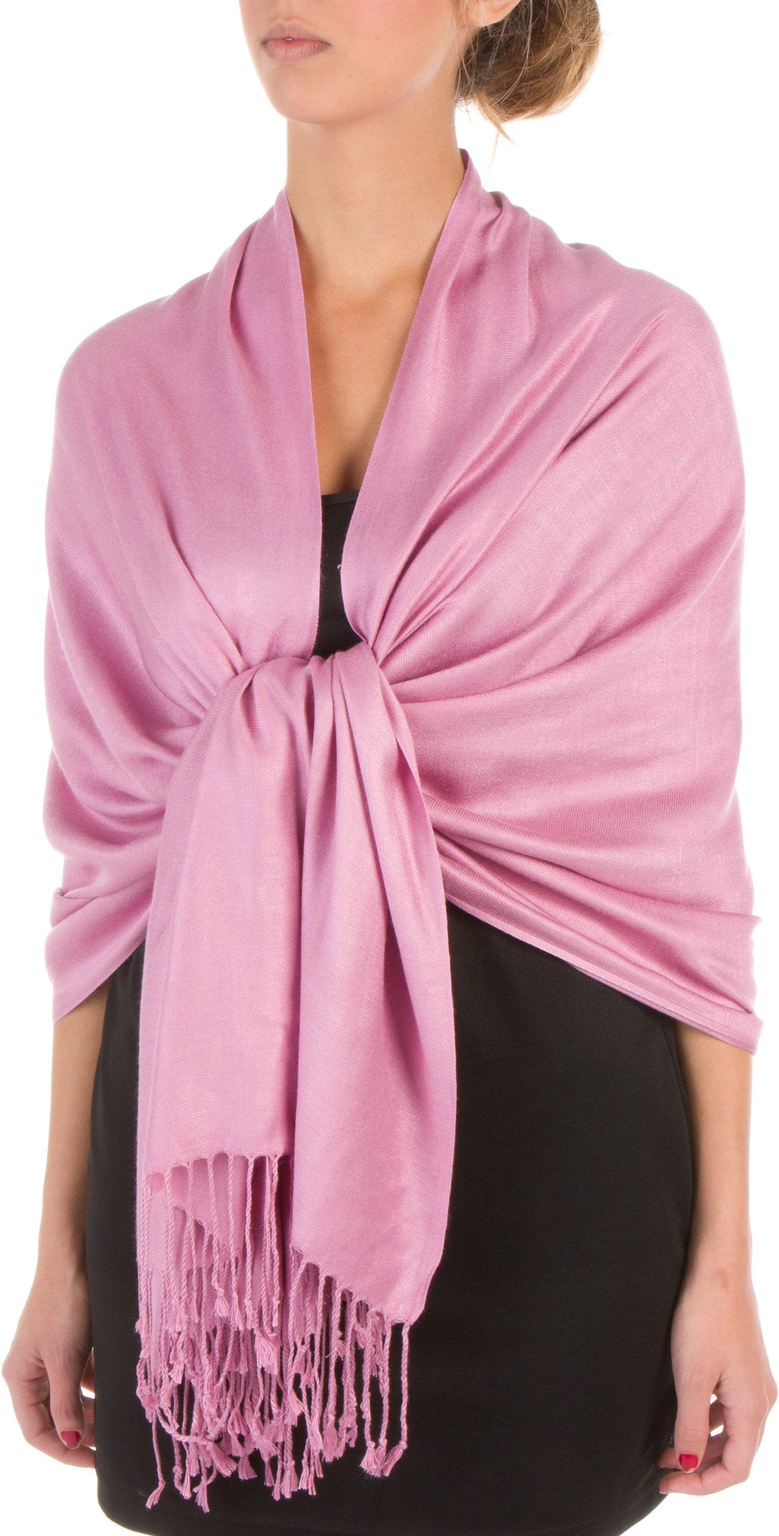 Sakkas 78" X 28" Rayon from Bamboo Soft Solid Pashmina Shawl / Wrap / Stole - Premium scarf from Sakkas Store - Just $16.98! Shop now at Concordia Style Boutique