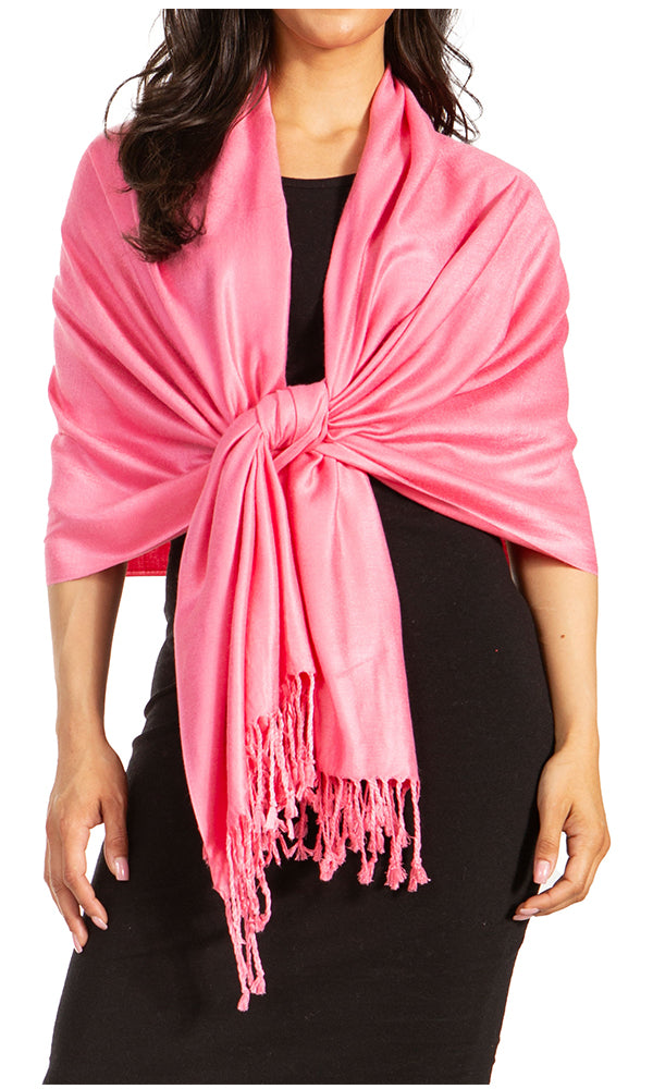 Sakkas 78" X 28" Rayon from Bamboo Soft Solid Pashmina Shawl / Wrap / Stole - Premium scarf from Sakkas Store - Just $16.98! Shop now at Concordia Style Boutique