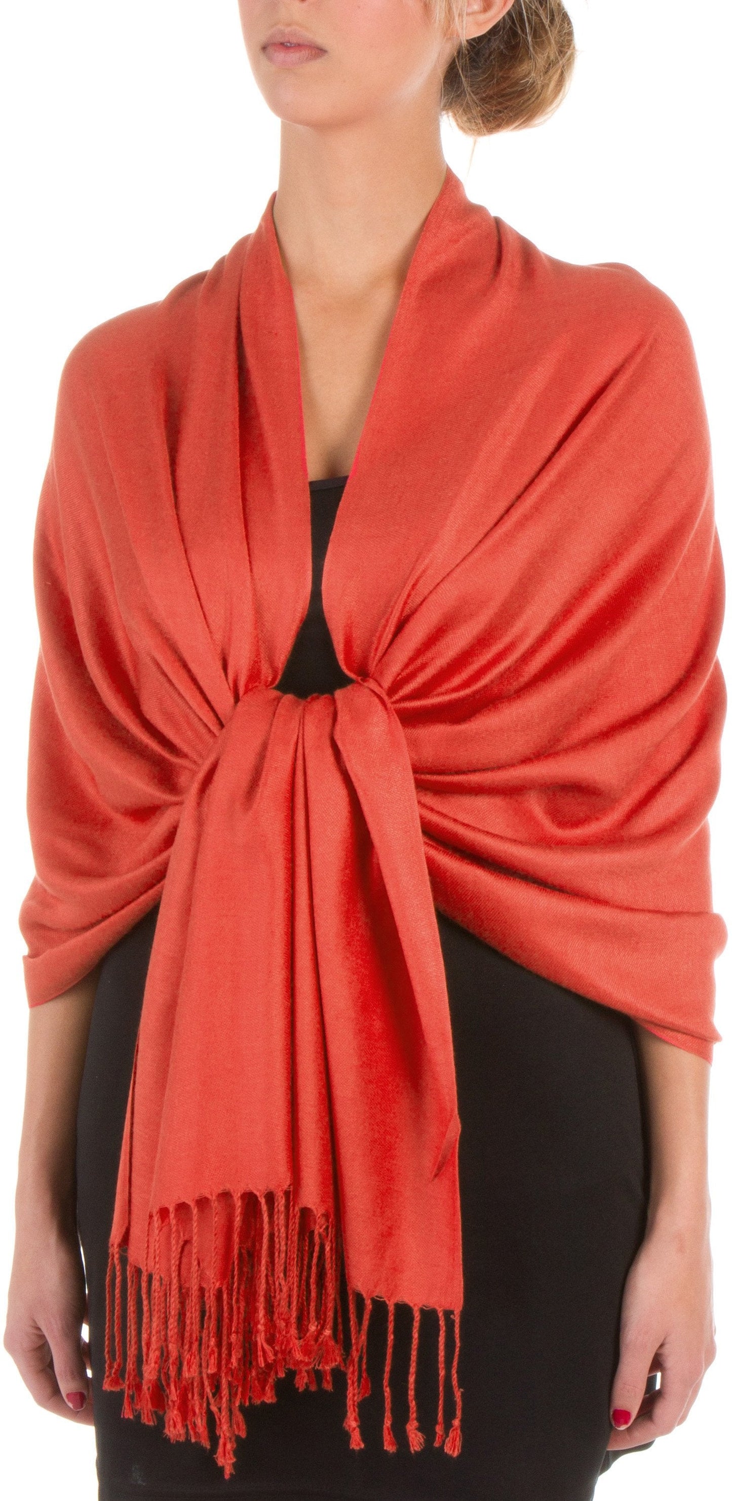 Sakkas 78" X 28" Rayon from Bamboo Soft Solid Pashmina Shawl / Wrap / Stole - Premium scarf from Sakkas Store - Just $16.98! Shop now at Concordia Style Boutique