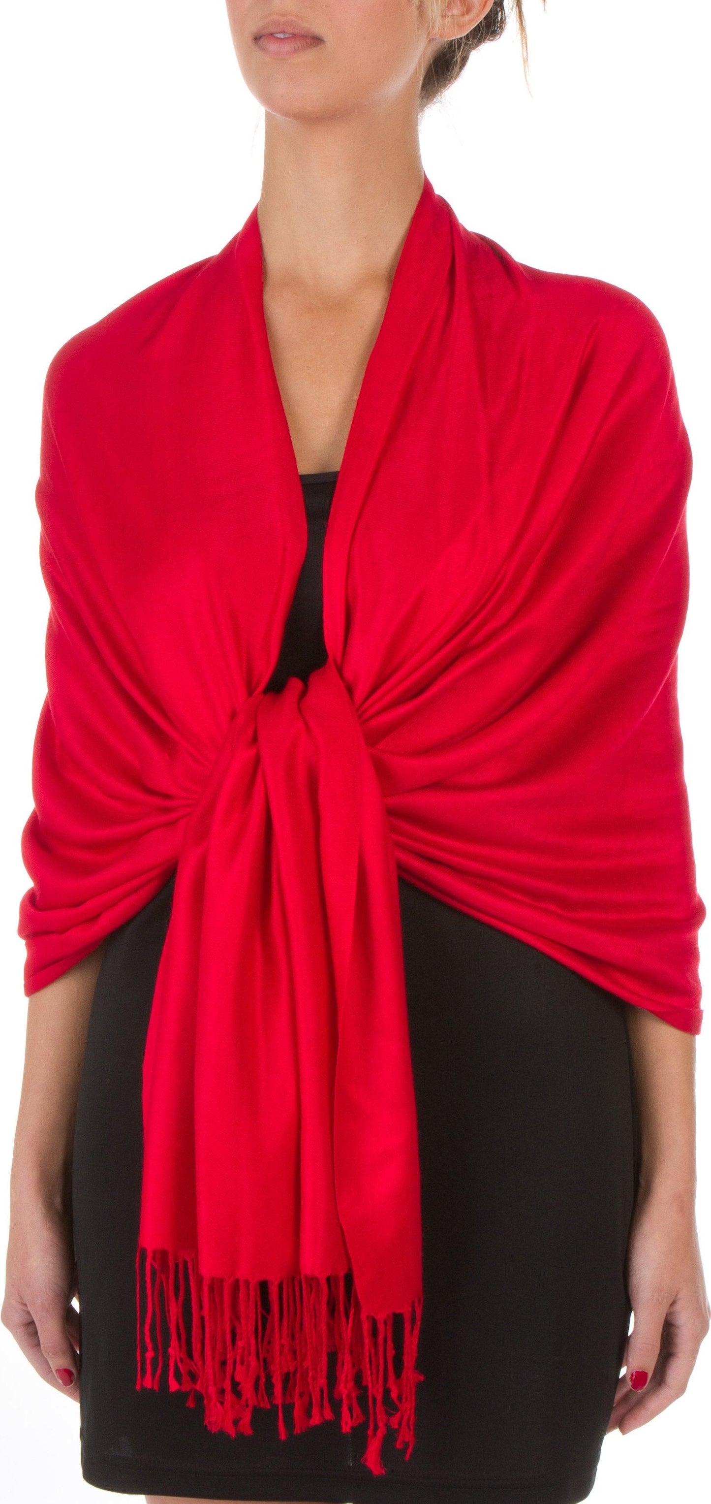 Sakkas 78" X 28" Rayon from Bamboo Soft Solid Pashmina Shawl / Wrap / Stole - Premium scarf from Sakkas Store - Just $16.98! Shop now at Concordia Style Boutique