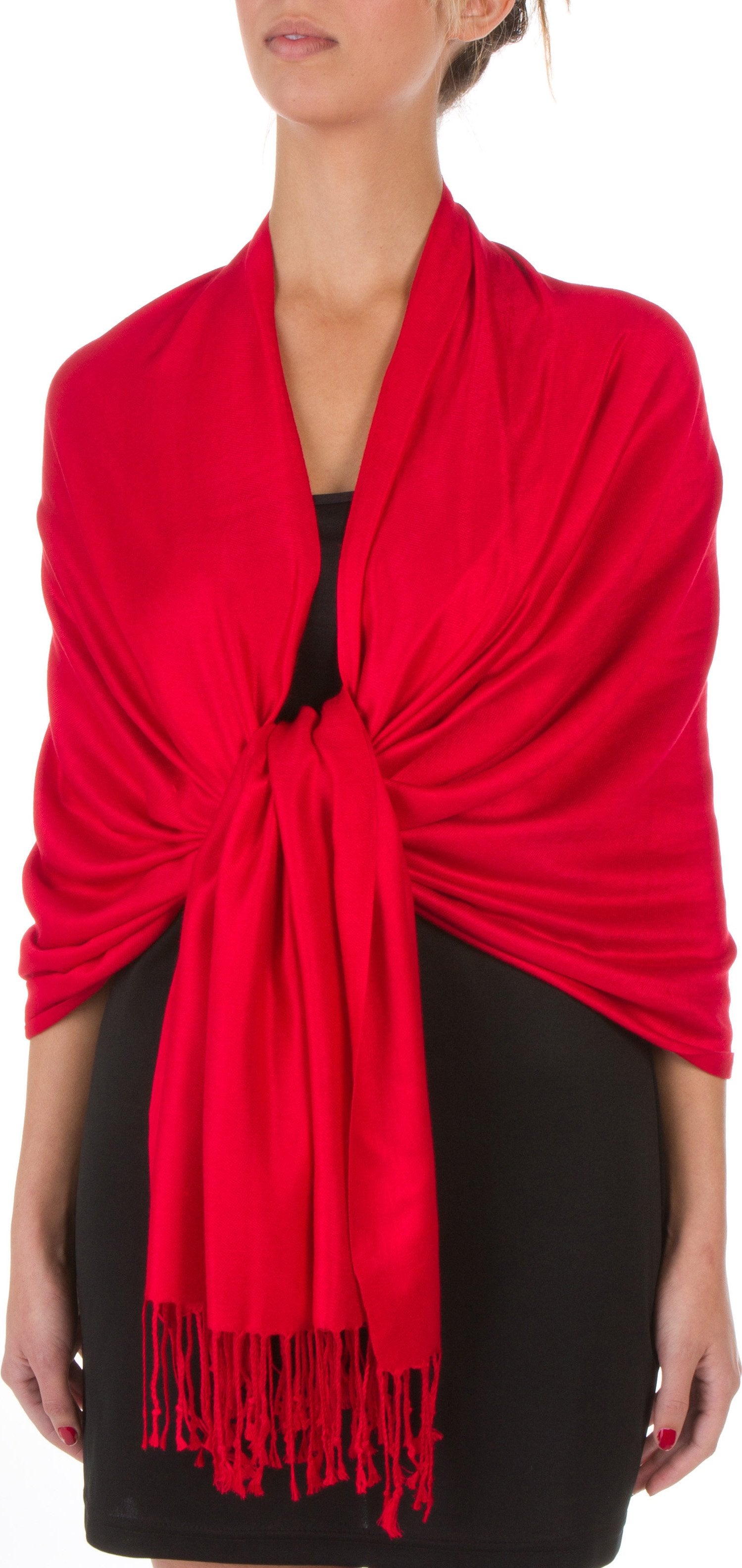 Sakkas 78" X 28" Rayon from Bamboo Soft Solid Pashmina Shawl / Wrap / Stole - Premium scarf from Sakkas Store - Just $16.98! Shop now at Concordia Style Boutique