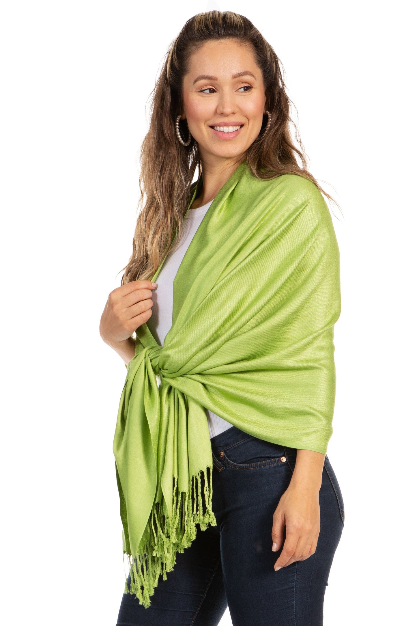Sakkas 78" X 28" Rayon from Bamboo Soft Solid Pashmina Shawl / Wrap / Stole - Premium scarf from Sakkas Store - Just $16.98! Shop now at Concordia Style Boutique