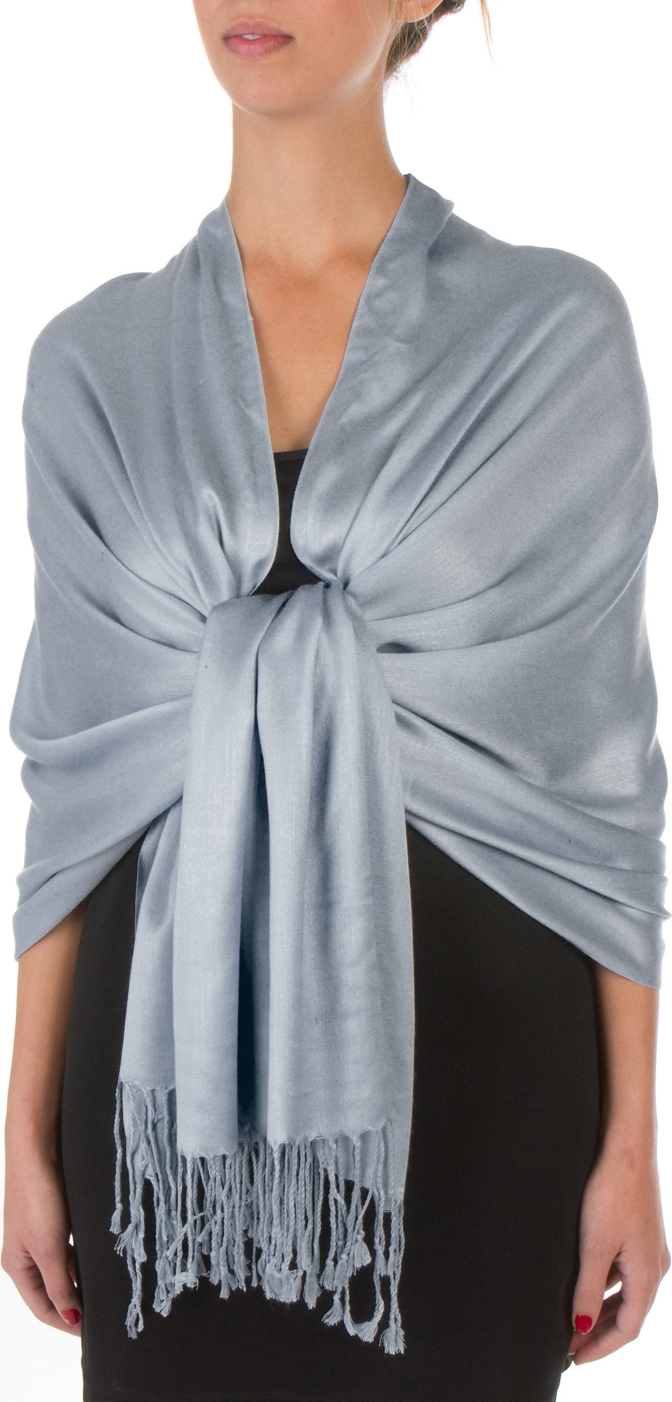 Sakkas 78" X 28" Rayon from Bamboo Soft Solid Pashmina Shawl / Wrap / Stole - Premium scarf from Sakkas Store - Just $16.98! Shop now at Concordia Style Boutique