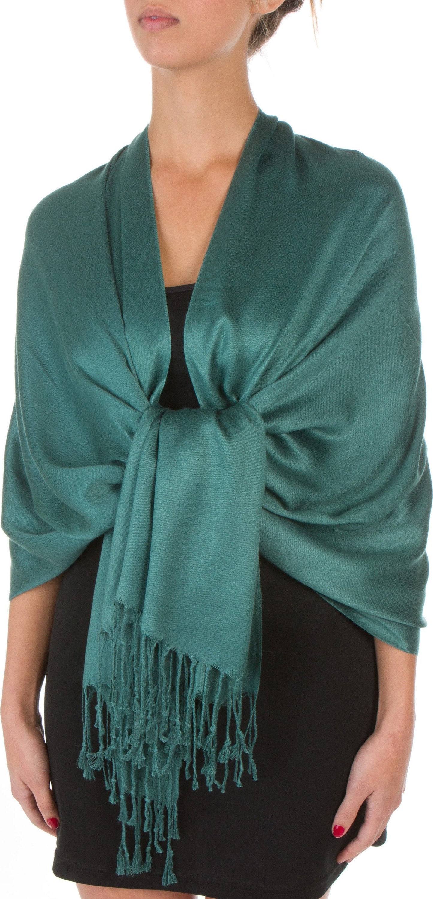 Sakkas 78" X 28" Rayon from Bamboo Soft Solid Pashmina Shawl / Wrap / Stole - Premium scarf from Sakkas Store - Just $16.98! Shop now at Concordia Style Boutique