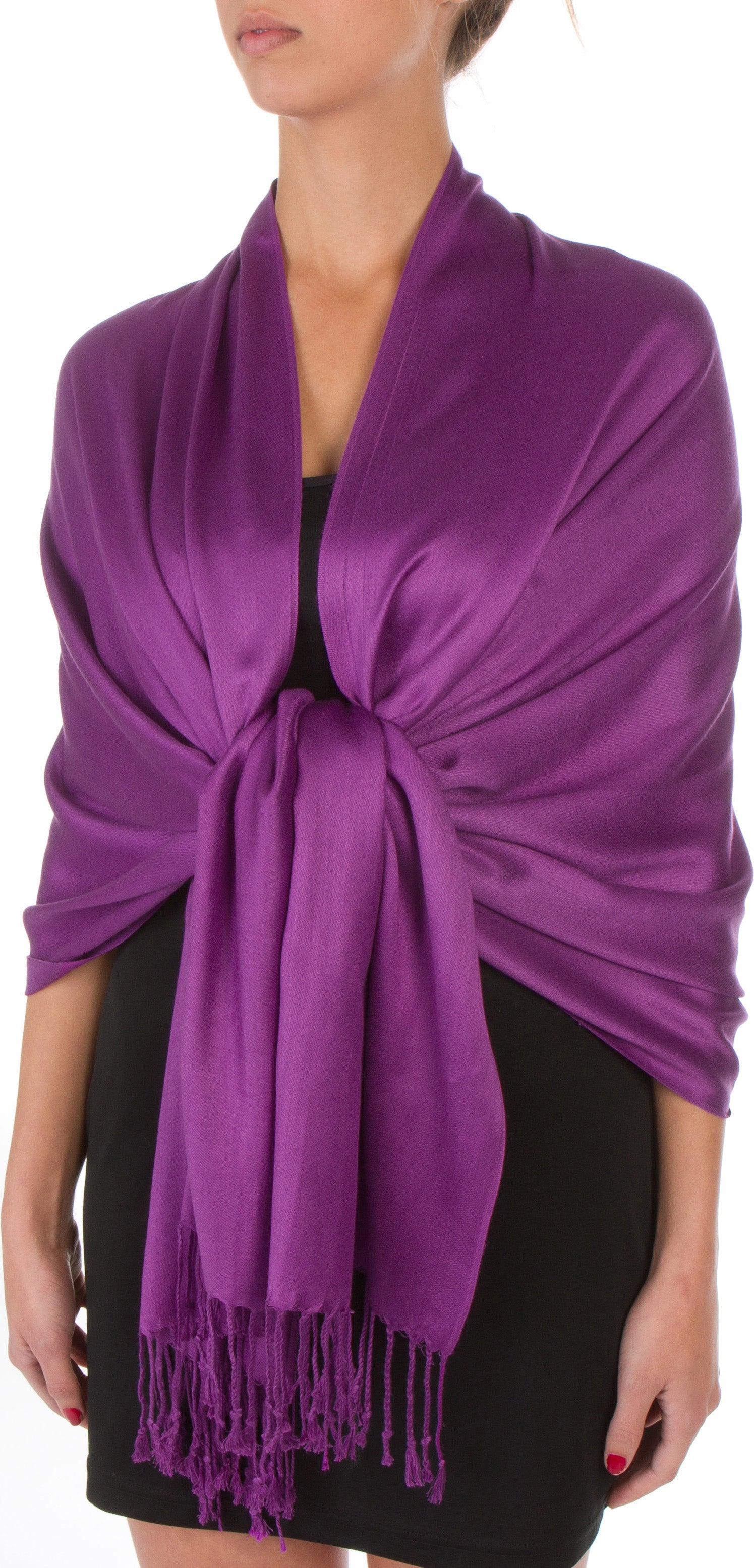 Sakkas 78" X 28" Rayon from Bamboo Soft Solid Pashmina Shawl / Wrap / Stole - Premium scarf from Sakkas Store - Just $16.98! Shop now at Concordia Style Boutique