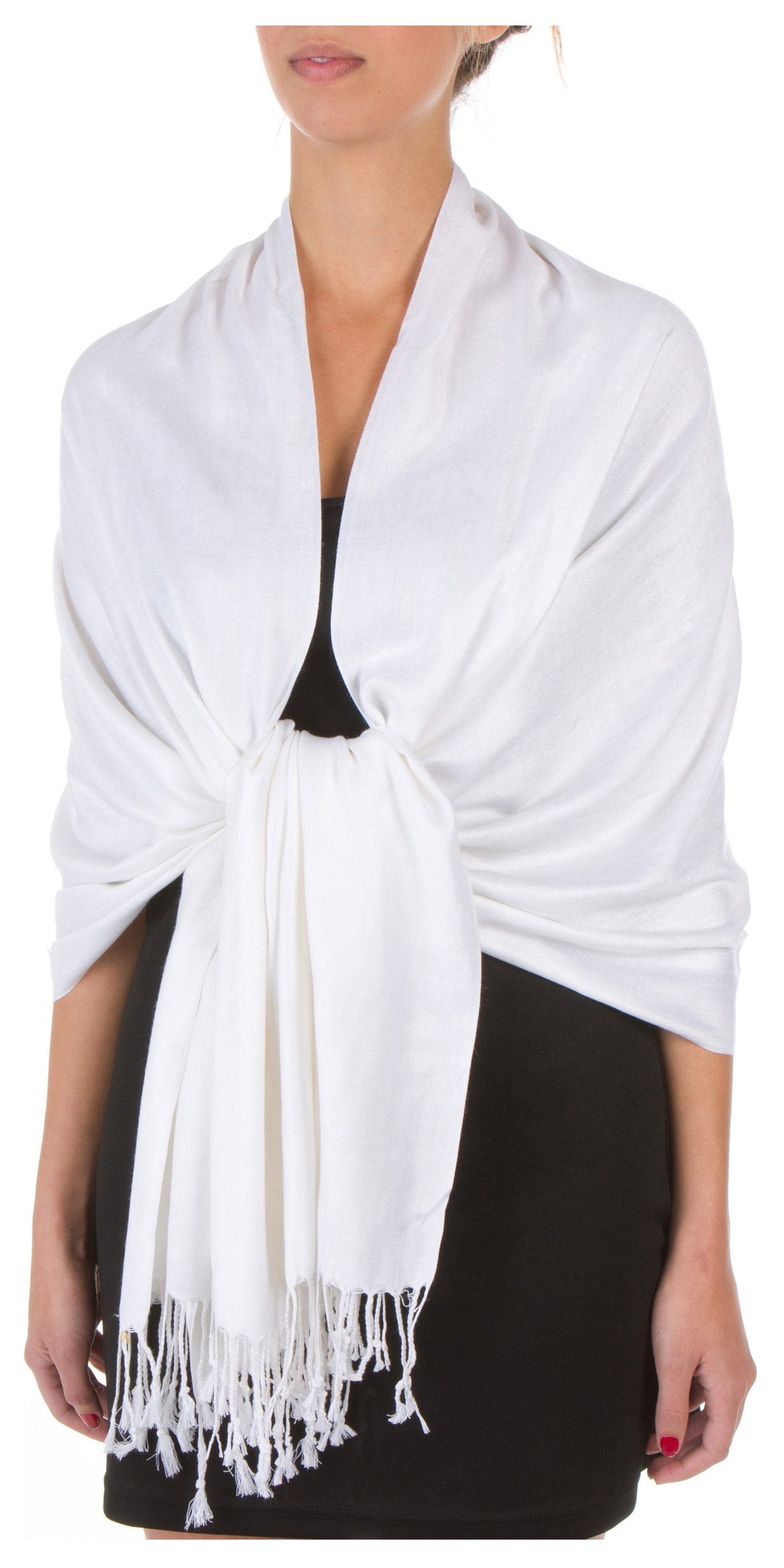 Sakkas 78" X 28" Rayon from Bamboo Soft Solid Pashmina Shawl / Wrap / Stole - Premium scarf from Sakkas Store - Just $16.98! Shop now at Concordia Style Boutique
