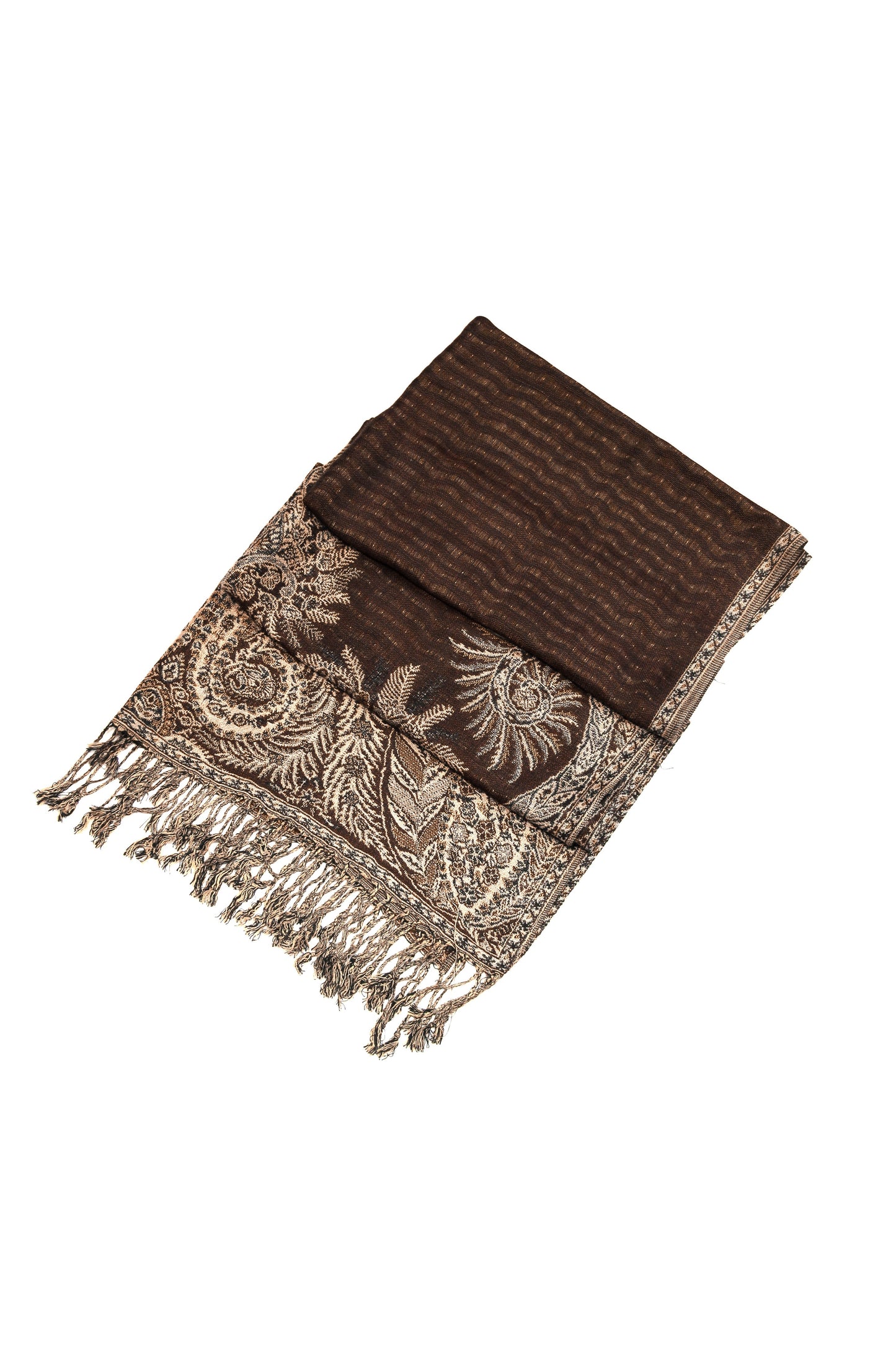 Sakkas 70" x 28" Big Paisley Jacquard Layered Woven Pashmina Shawl / Wrap Stole - Premium scarf from Sakkas Store - Just $16.98! Shop now at Concordia Style Boutique