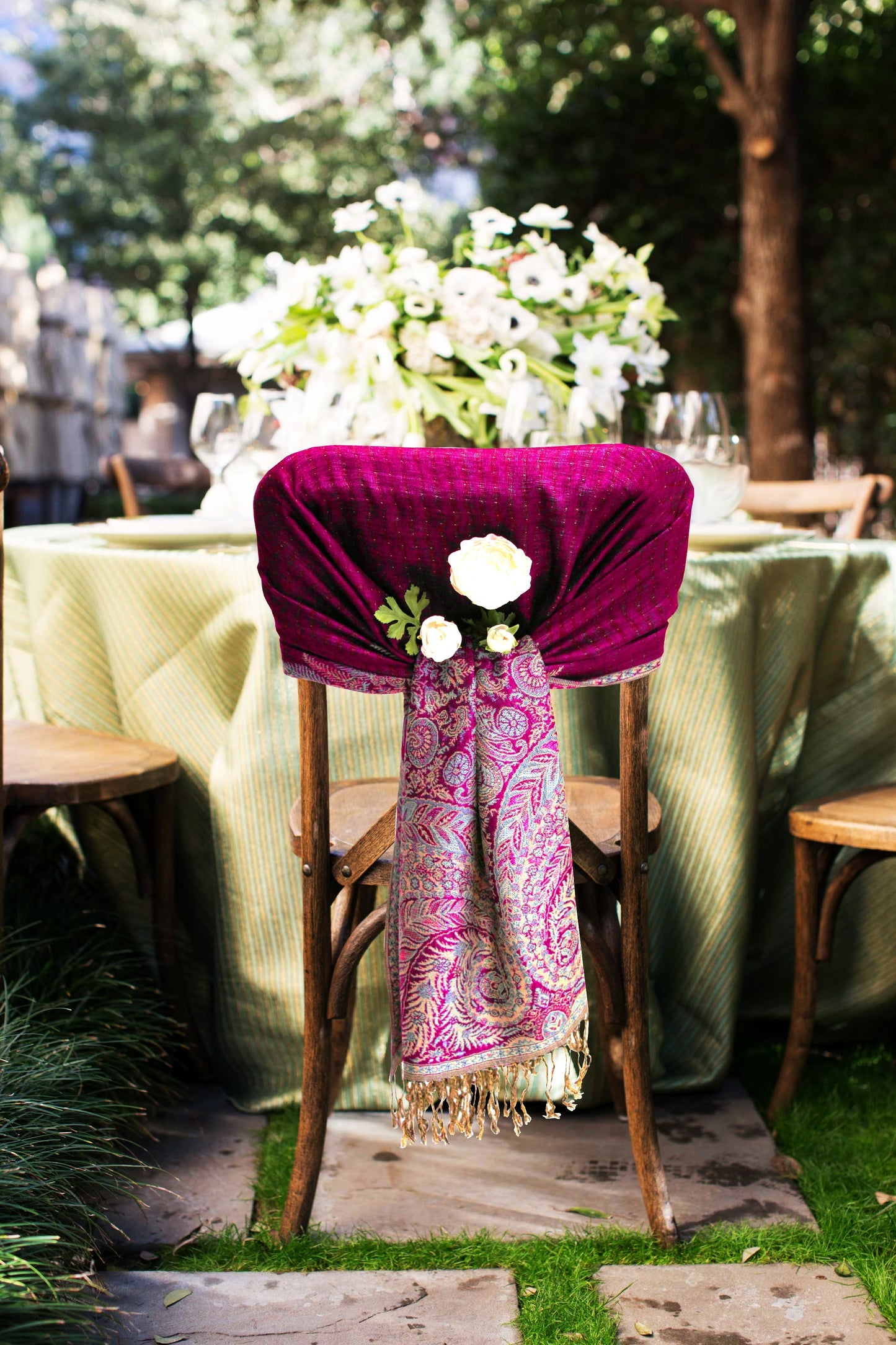 Sakkas 70" x 28" Big Paisley Jacquard Layered Woven Pashmina Shawl / Wrap Stole - Premium scarf from Sakkas Store - Just $16.98! Shop now at Concordia Style Boutique