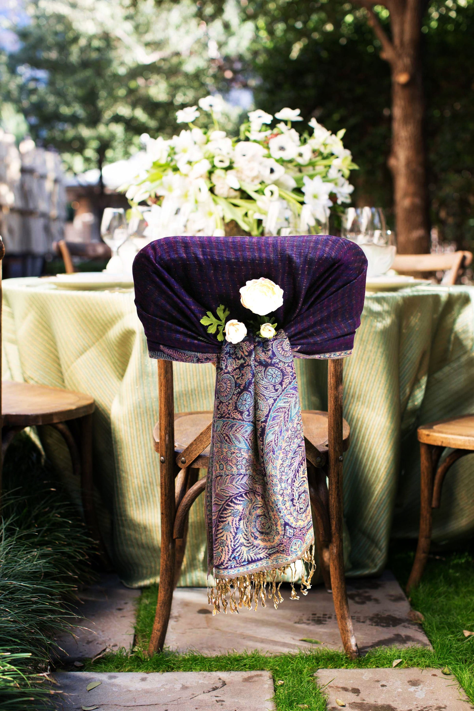 Sakkas 70" x 28" Big Paisley Jacquard Layered Woven Pashmina Shawl / Wrap Stole - Premium scarf from Sakkas Store - Just $16.98! Shop now at Concordia Style Boutique