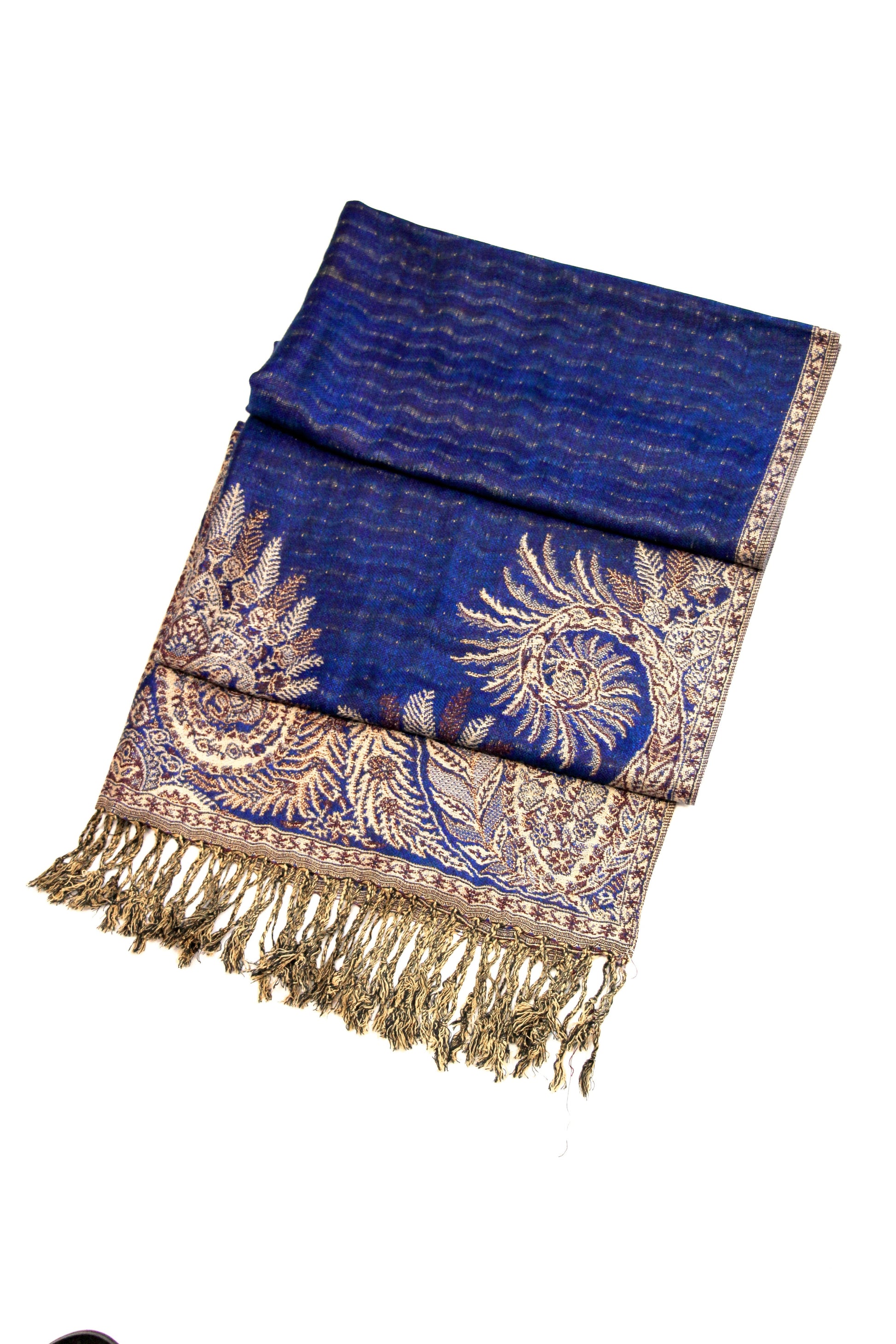 Sakkas 70" x 28" Big Paisley Jacquard Layered Woven Pashmina Shawl / Wrap Stole - Premium scarf from Sakkas Store - Just $16.98! Shop now at Concordia Style Boutique