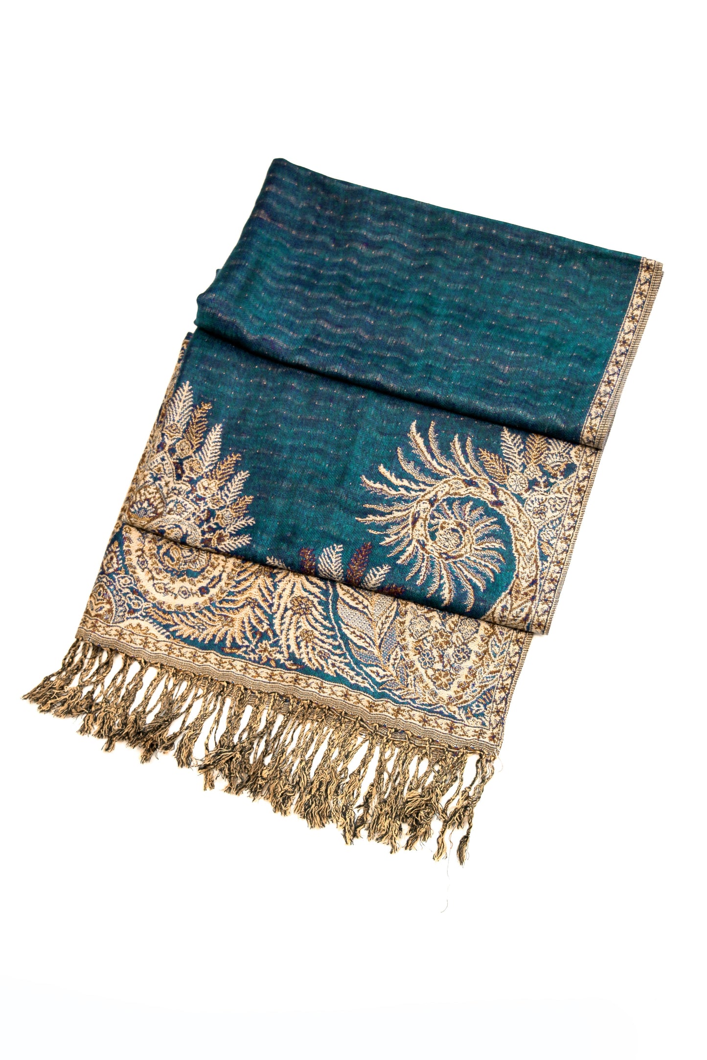 Sakkas 70" x 28" Big Paisley Jacquard Layered Woven Pashmina Shawl / Wrap Stole - Premium scarf from Sakkas Store - Just $16.98! Shop now at Concordia Style Boutique