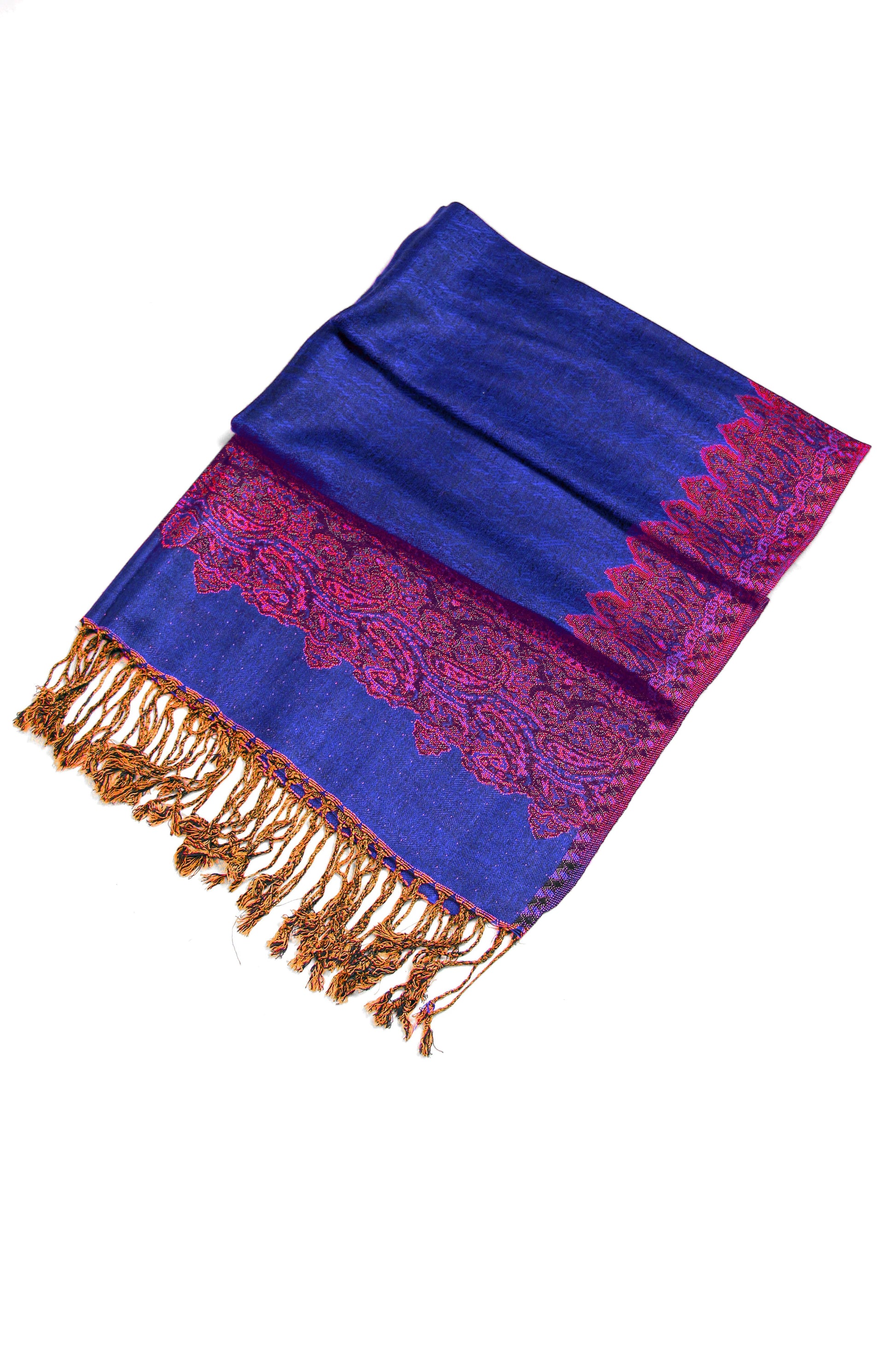Sakkas 70" x 28" Border Pattern Layered Woven Pashmina Shawl Scarf Wrap Stole - Premium scarf from Sakkas Store - Just $16.98! Shop now at Concordia Style Boutique