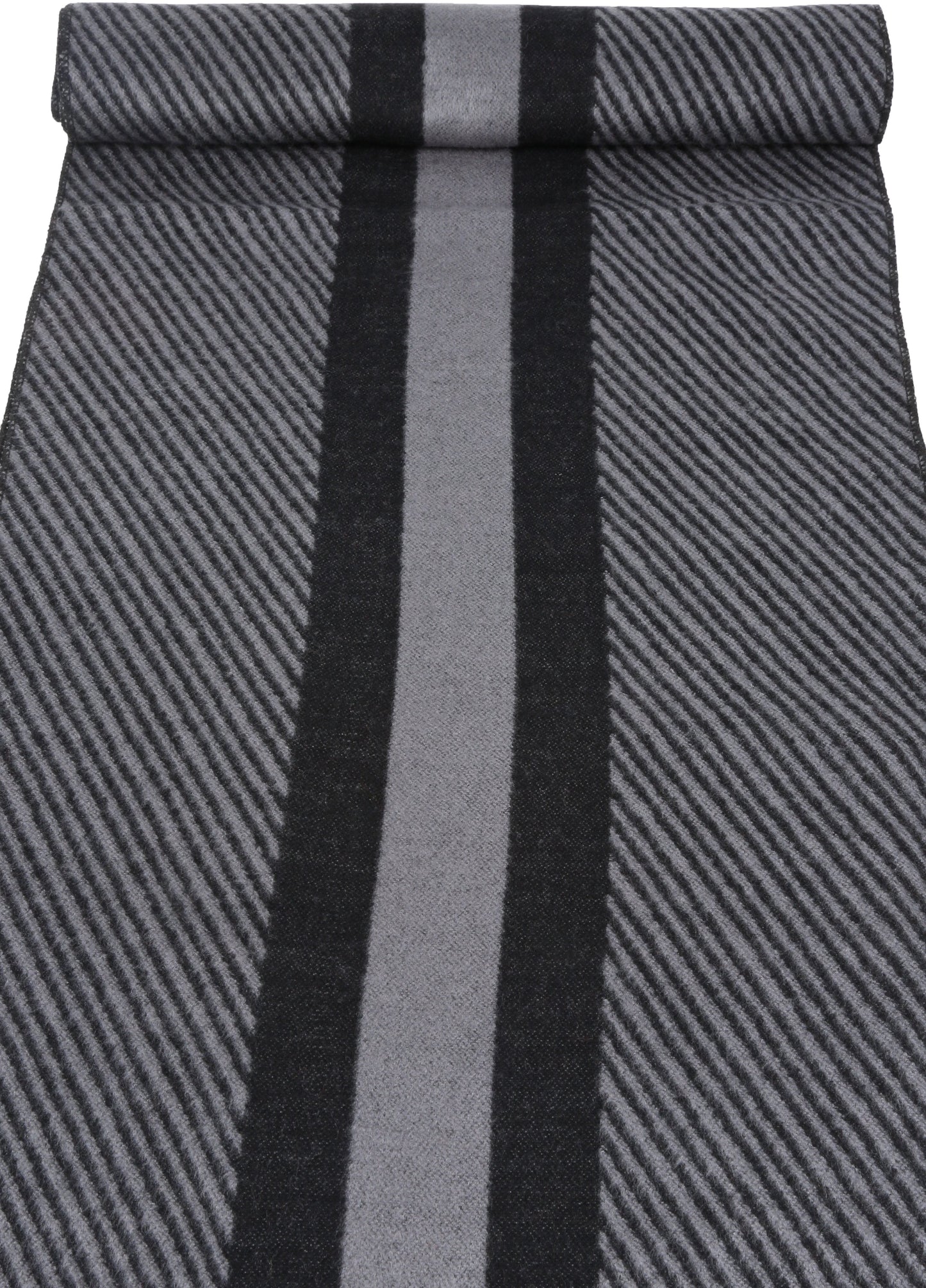 Sakkas Kopa Long Mid Weight Soft Fringe Patterned UniSex Cashmere Feel Scarf - Concordia Style Boutique