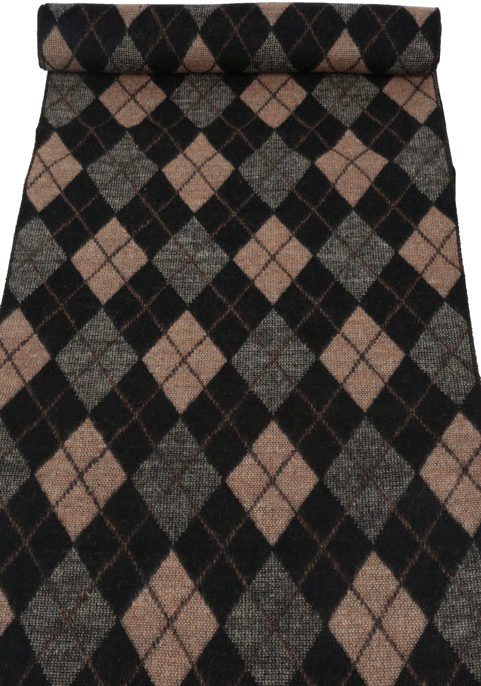 Sakkas Ezel Long Warm Argyle Patterned UniSex Cashmere Feel Scarf - Concordia Style Boutique