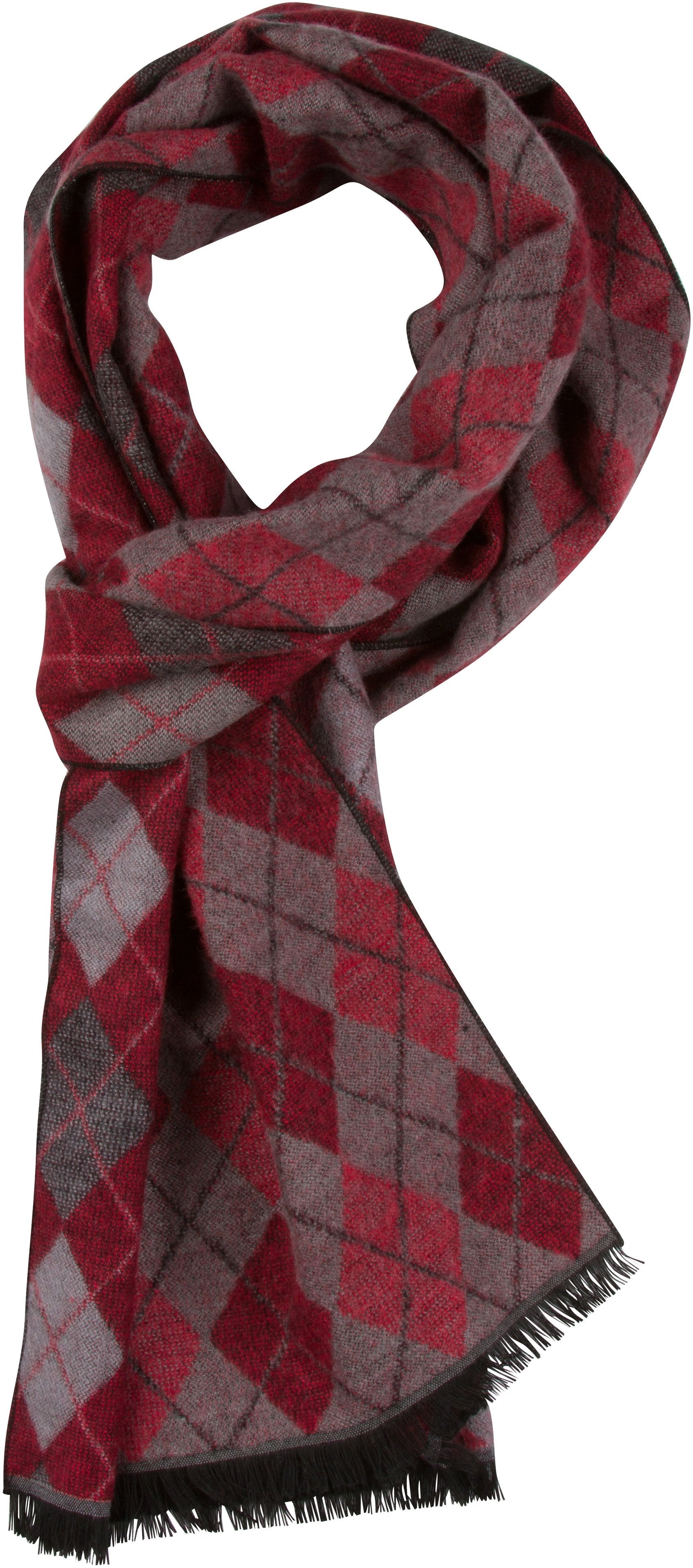 Sakkas Ezel Long Warm Argyle Patterned UniSex Cashmere Feel Scarf - Concordia Style Boutique