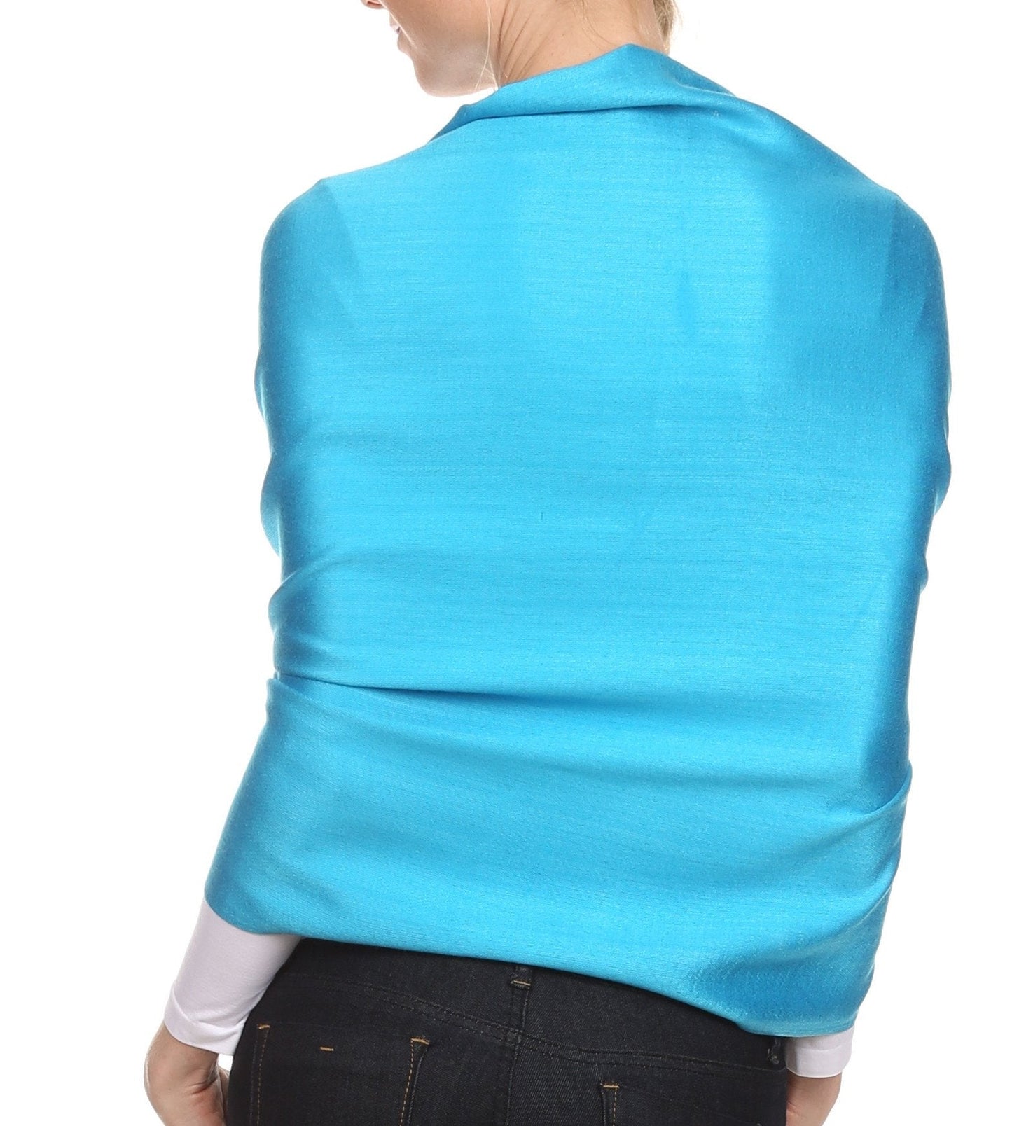Sakkas Aubry dual colored ranunculus border soft Pashmina/ Shawl/ Wrap/ Stole - Concordia Style Boutique