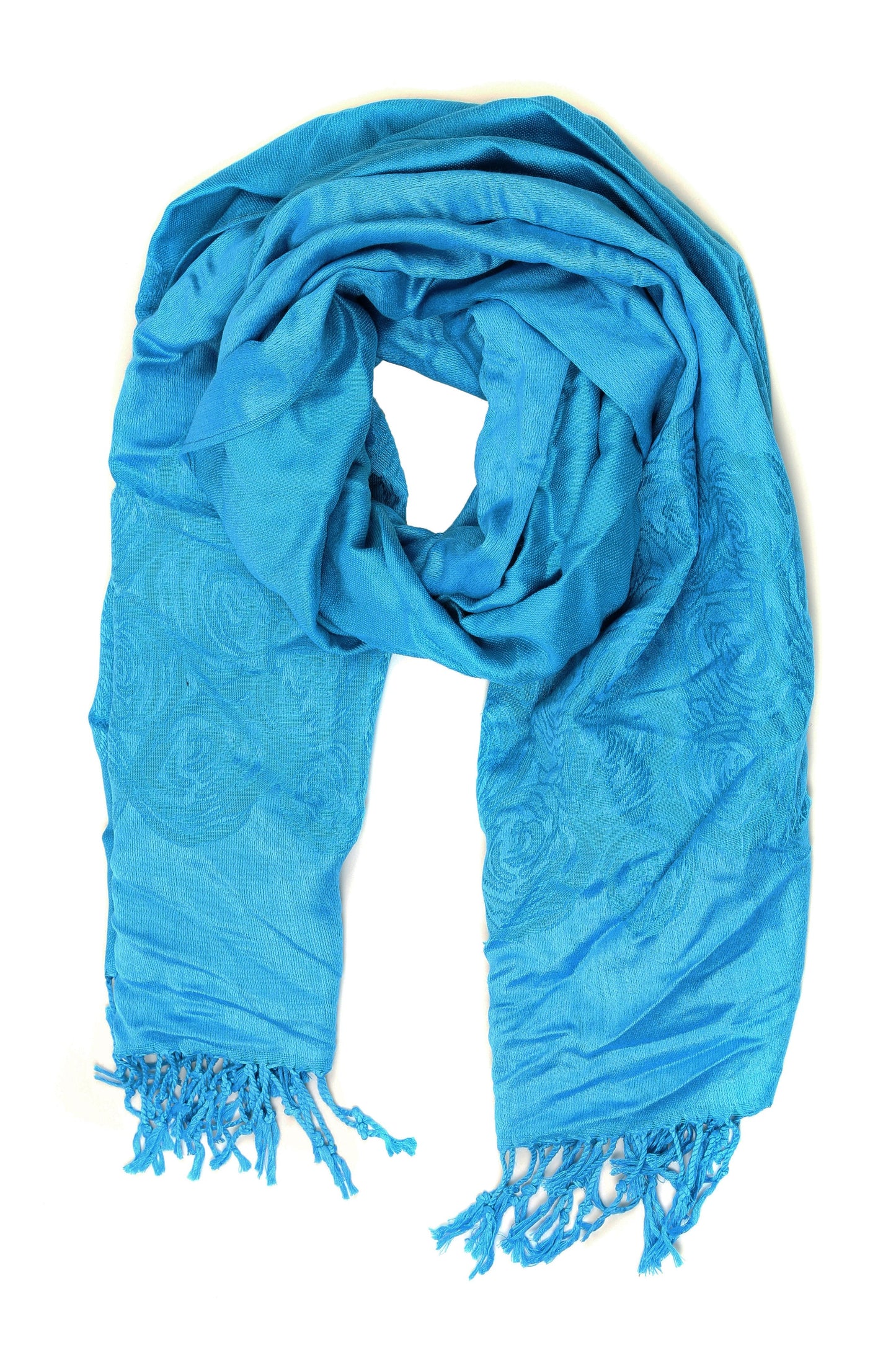 Sakkas Aubry dual colored ranunculus border soft Pashmina/ Shawl/ Wrap/ Stole - Concordia Style Boutique