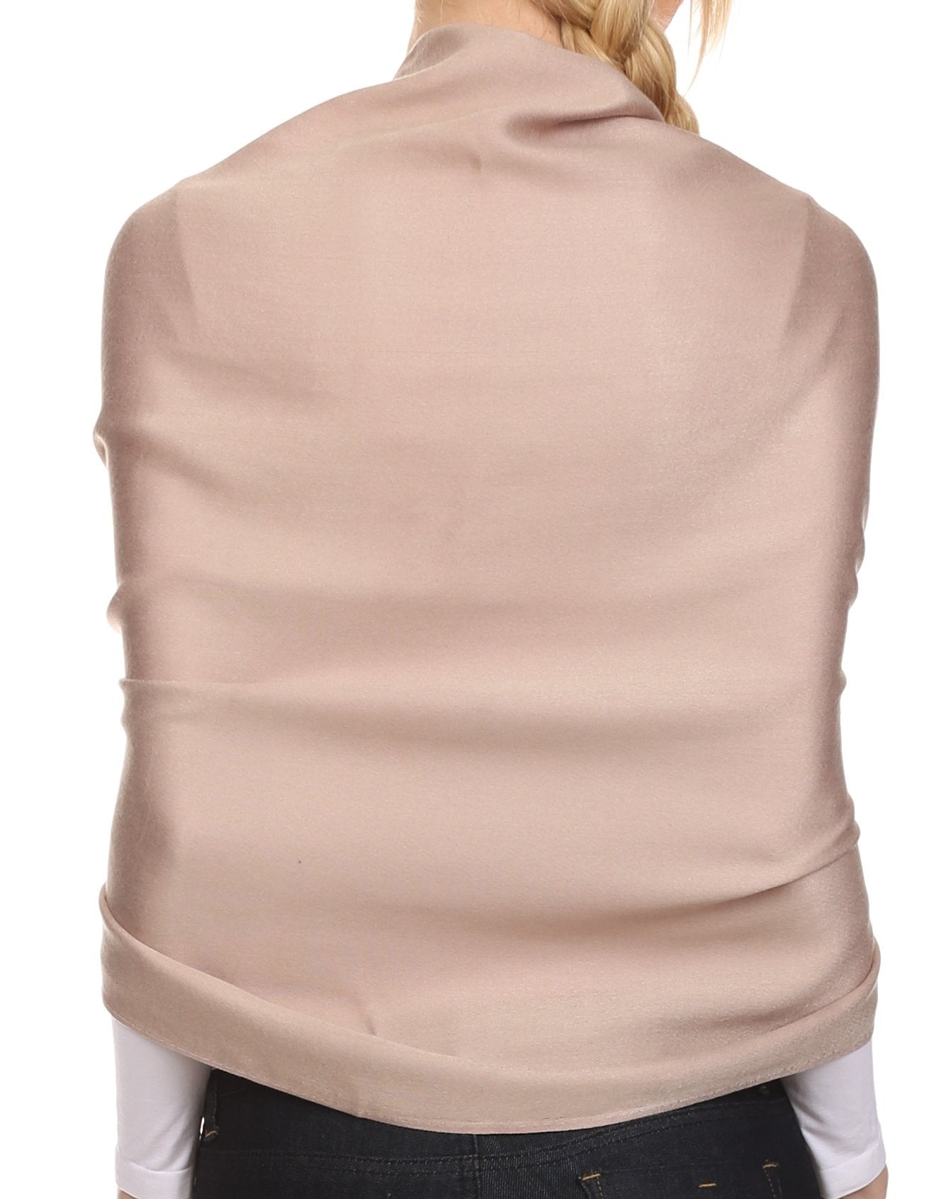 Sakkas Aubry dual colored ranunculus border soft Pashmina/ Shawl/ Wrap/ Stole - Concordia Style Boutique