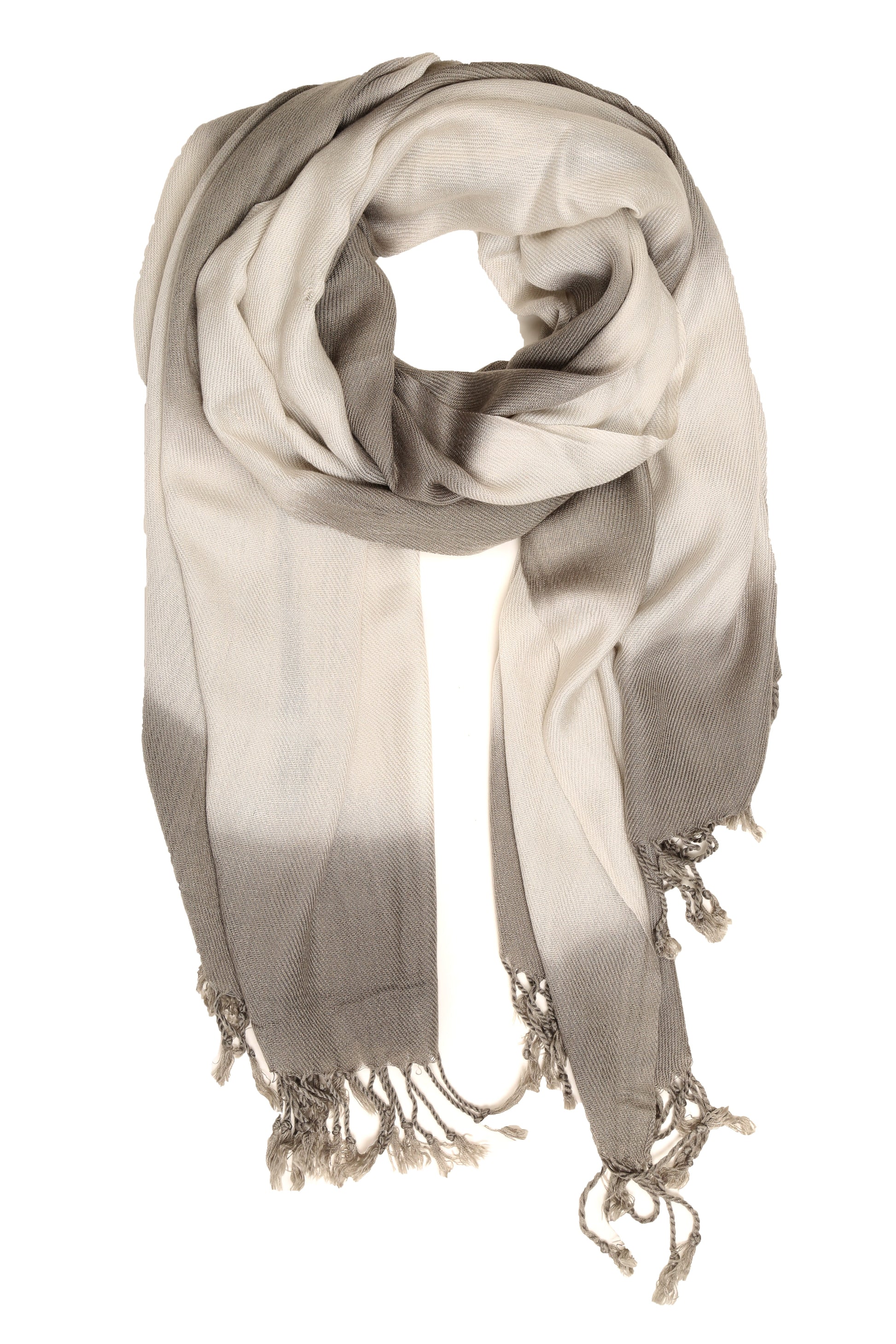 Sakkas Vicki Trendy Ombre Stripe Tie Dye Pashmina/ Shawl/ Wrap/ Stole - Concordia Style Boutique
