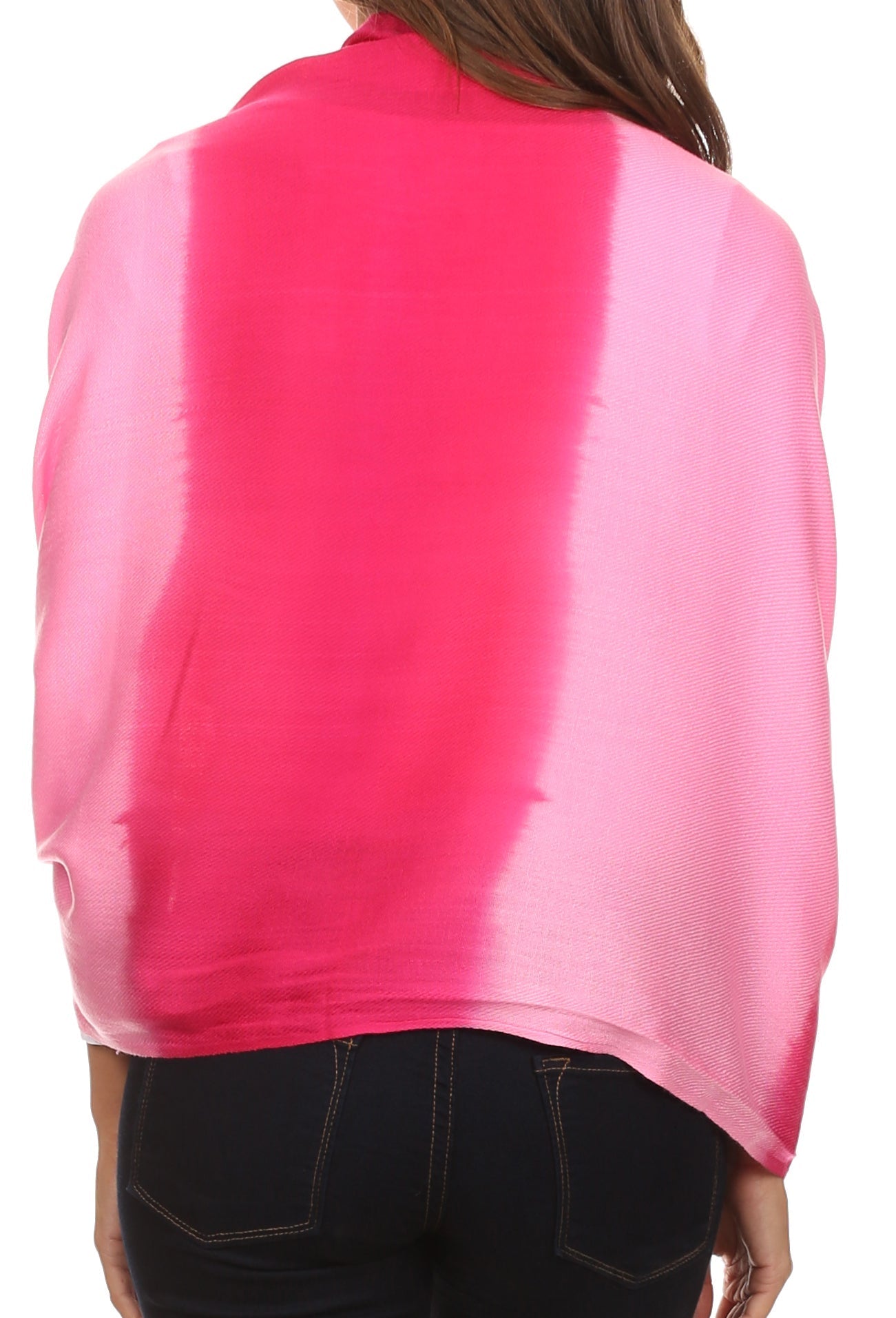 Sakkas Vicki Trendy Ombre Stripe Tie Dye Pashmina/ Shawl/ Wrap/ Stole - Concordia Style Boutique