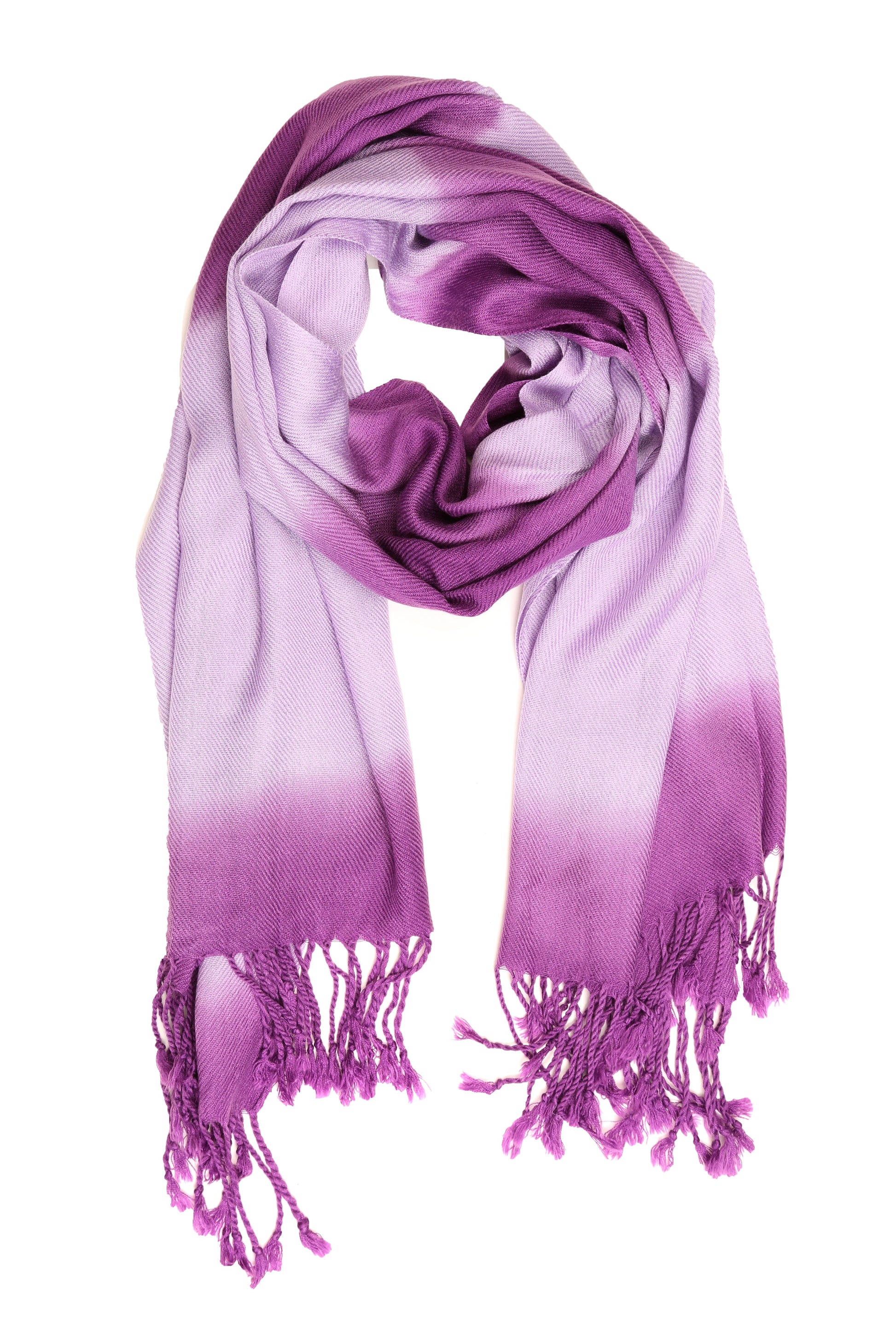 Sakkas Vicki Trendy Ombre Stripe Tie Dye Pashmina/ Shawl/ Wrap/ Stole - Concordia Style Boutique