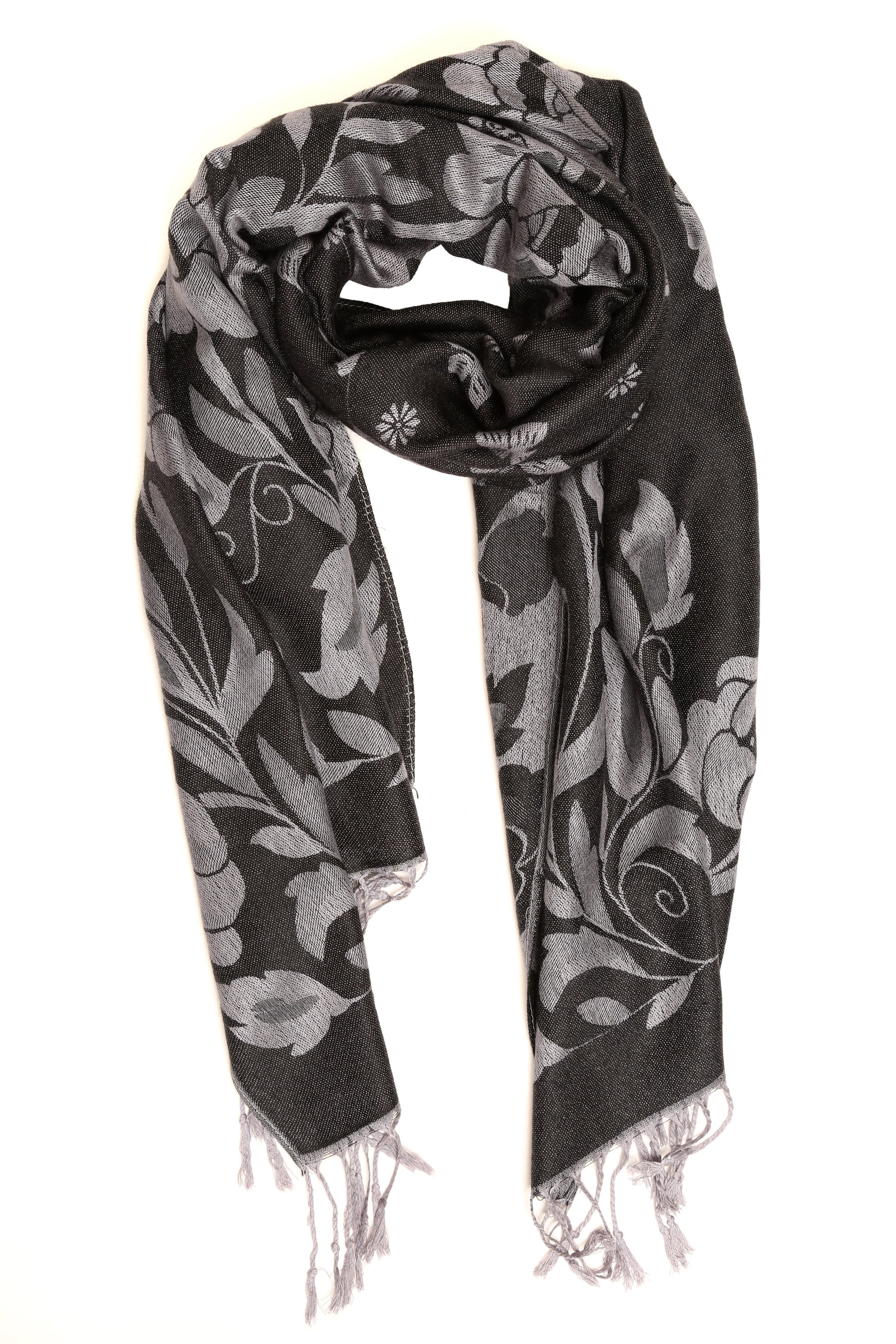 Sakkas Tawny Reversible Butterfly Pashmina/ Shawl/ Wrap/ Stole - Concordia Style Boutique