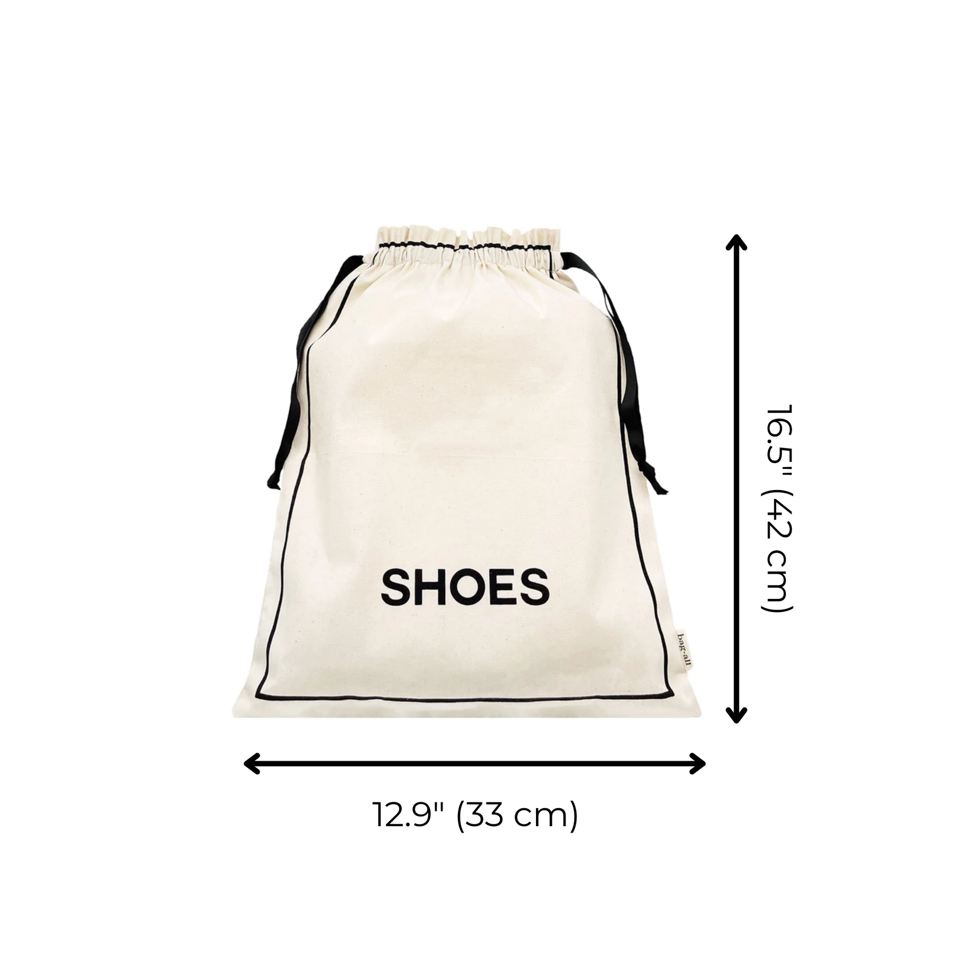 Couture Shoe Travel Bag, Cream - Concordia Style Boutique