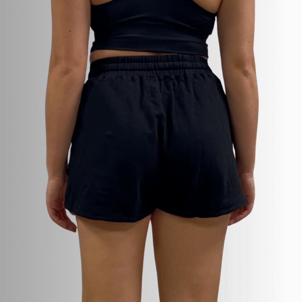 Annie All Cotton French Terry Shorts Denim Blue - Concordia Style Boutique