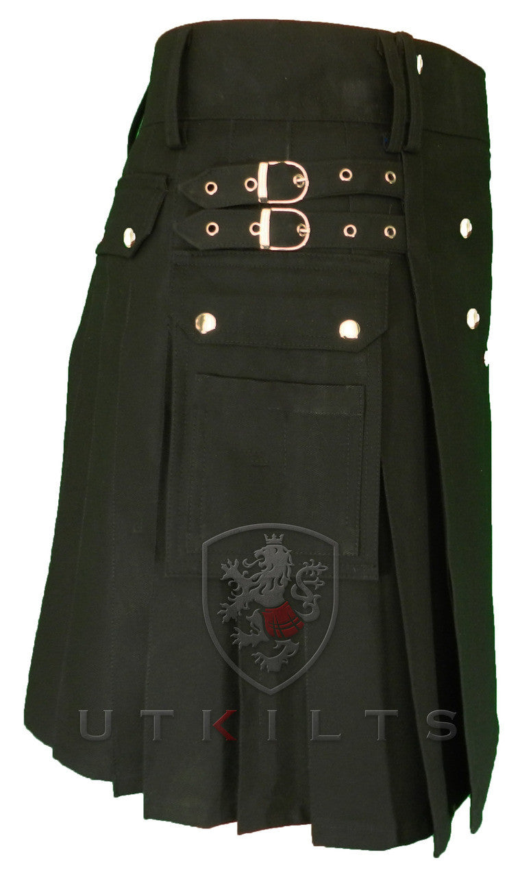 Utility Kilt – GlenTorin, Black
