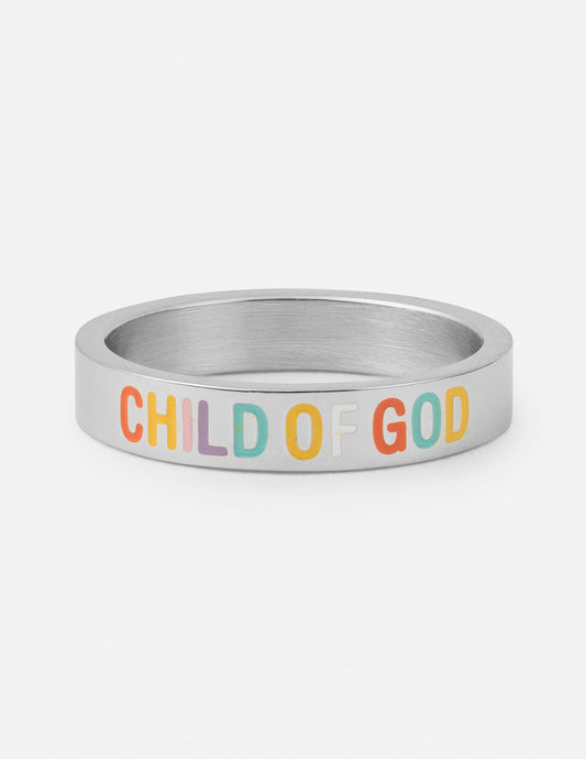 Silver Child of God Ring - Premium Ring from Elevated Faith - Just $15.99! Shop now at Concordia Style Boutique