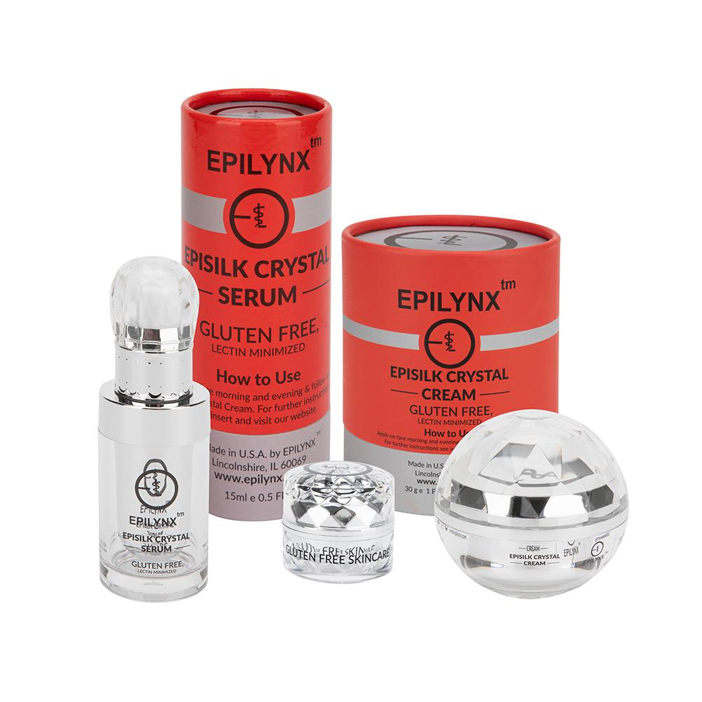 Vegan EpiSilk Crystal Wrinkle Smoothing Face Treatment - Intense Brightening and Firming Wrinkle Fix for Sensitive Skin - Concordia Style Boutique
