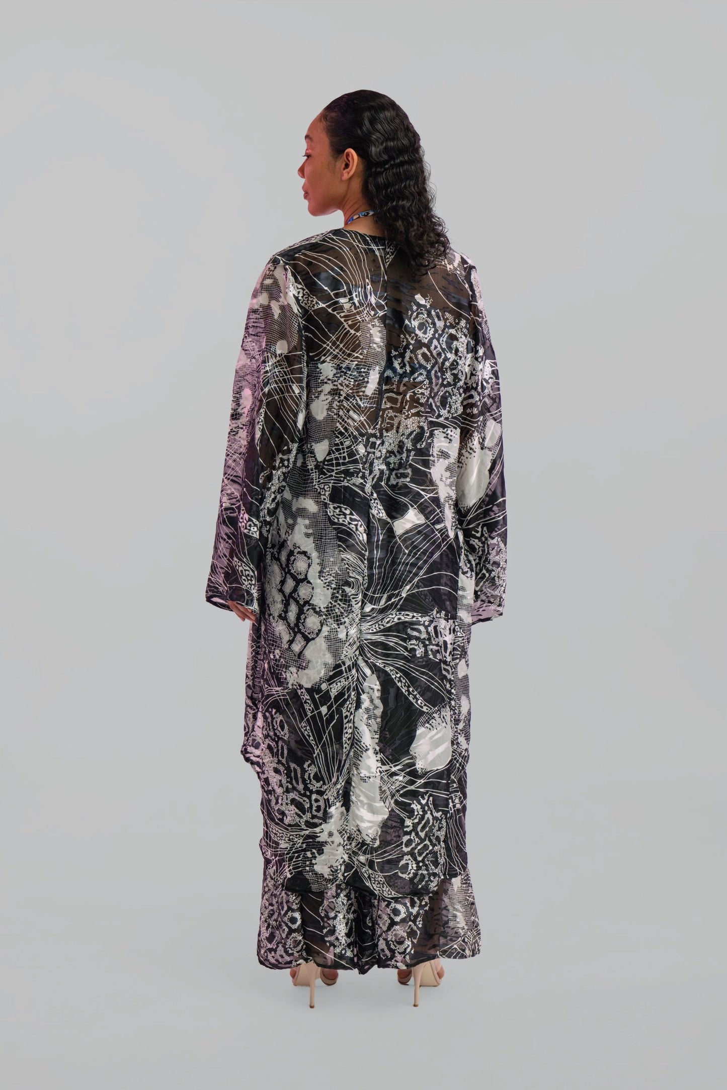 Sina Silk Cover Up Top