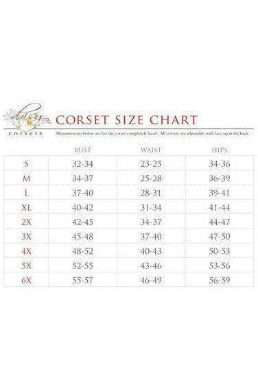 Lavish Pink w/Black Lace Overlay Mini Cincher