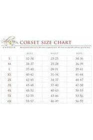 Lavish White w/Black Lace Overlay Mini Cincher