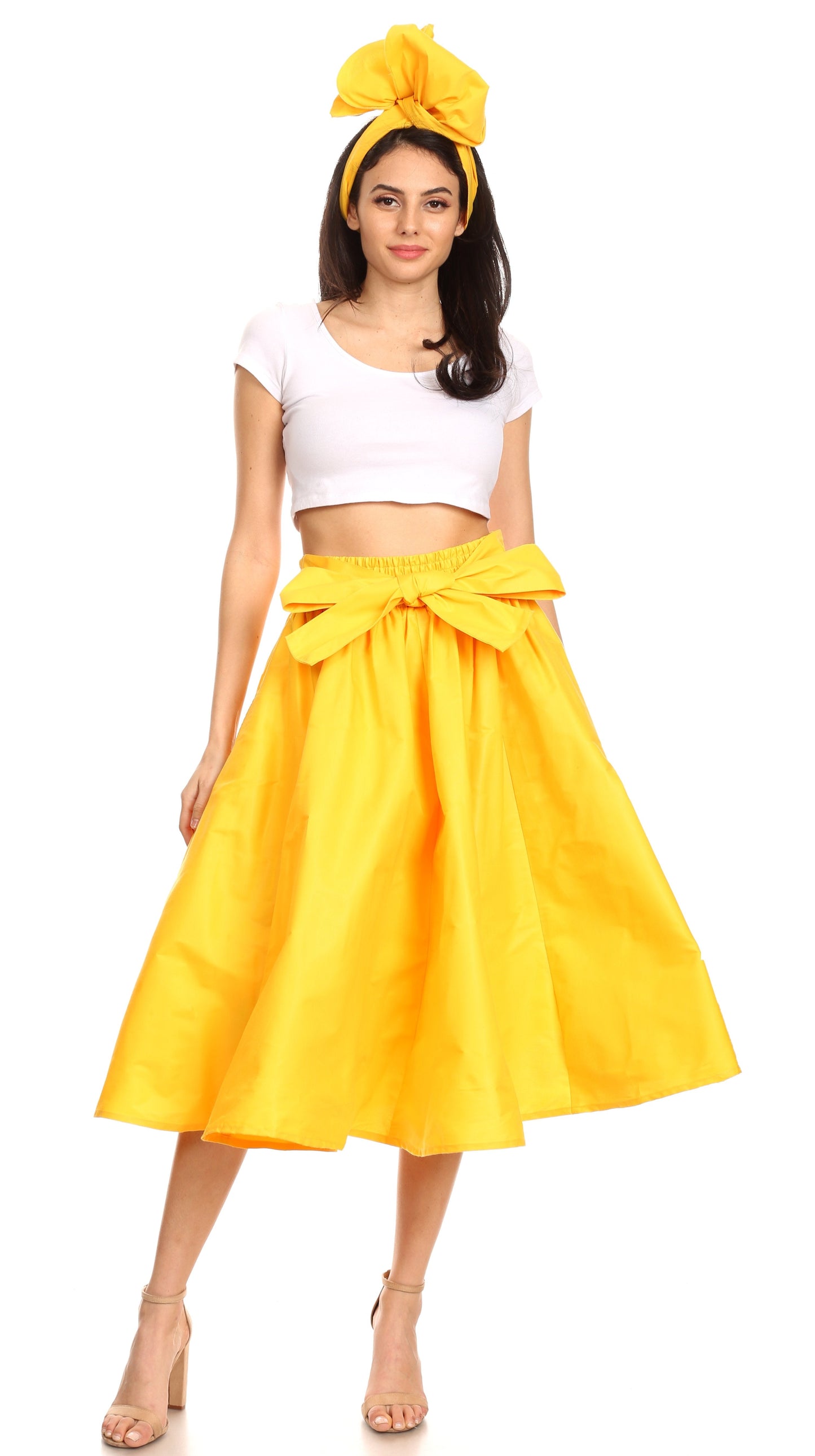 Sakkas African Dutch Ankara Wax Print Full Circle Skirt - Concordia Style Boutique