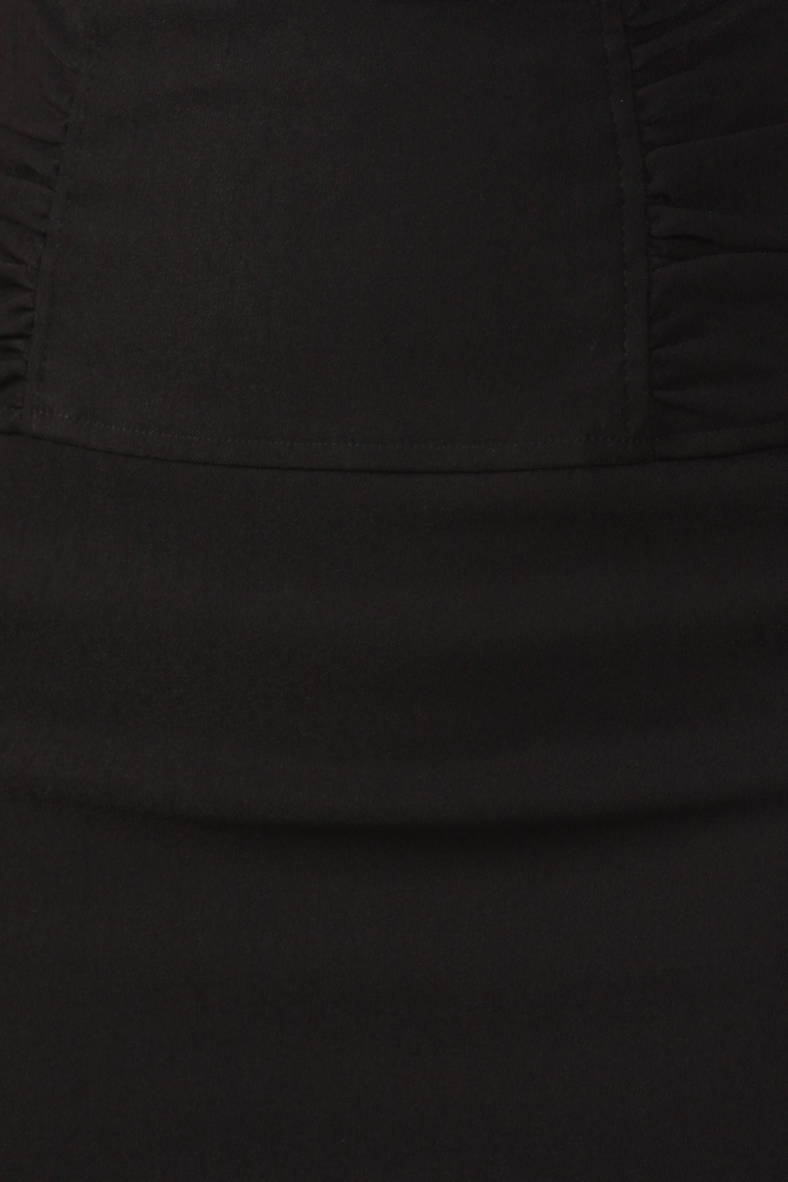 Sakkas Petite High Waist Stretch Pencil Skirt with Shirred Waist Detail - Concordia Style Boutique