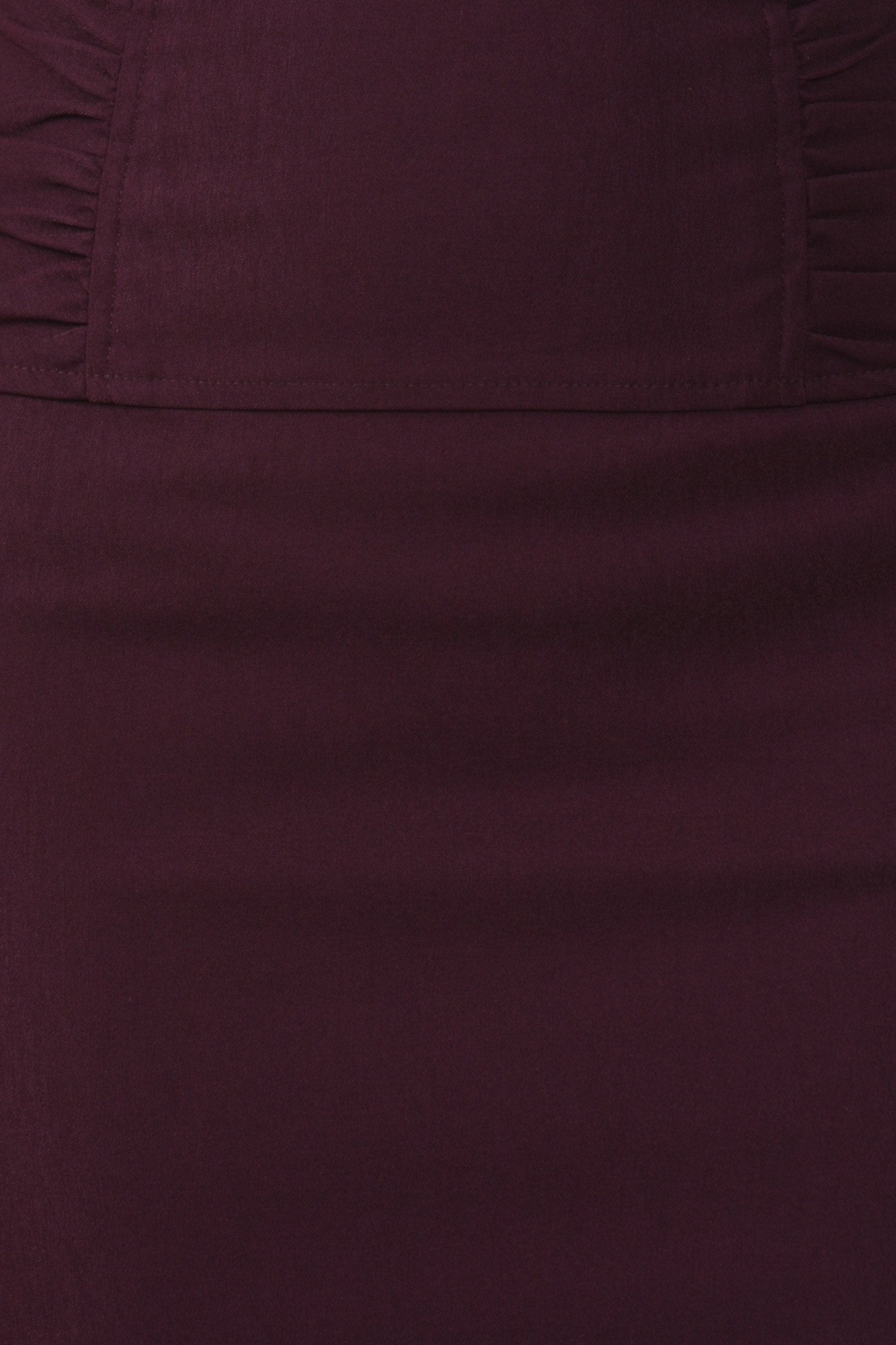 Sakkas Petite High Waist Stretch Pencil Skirt with Shirred Waist Detail - Concordia Style Boutique