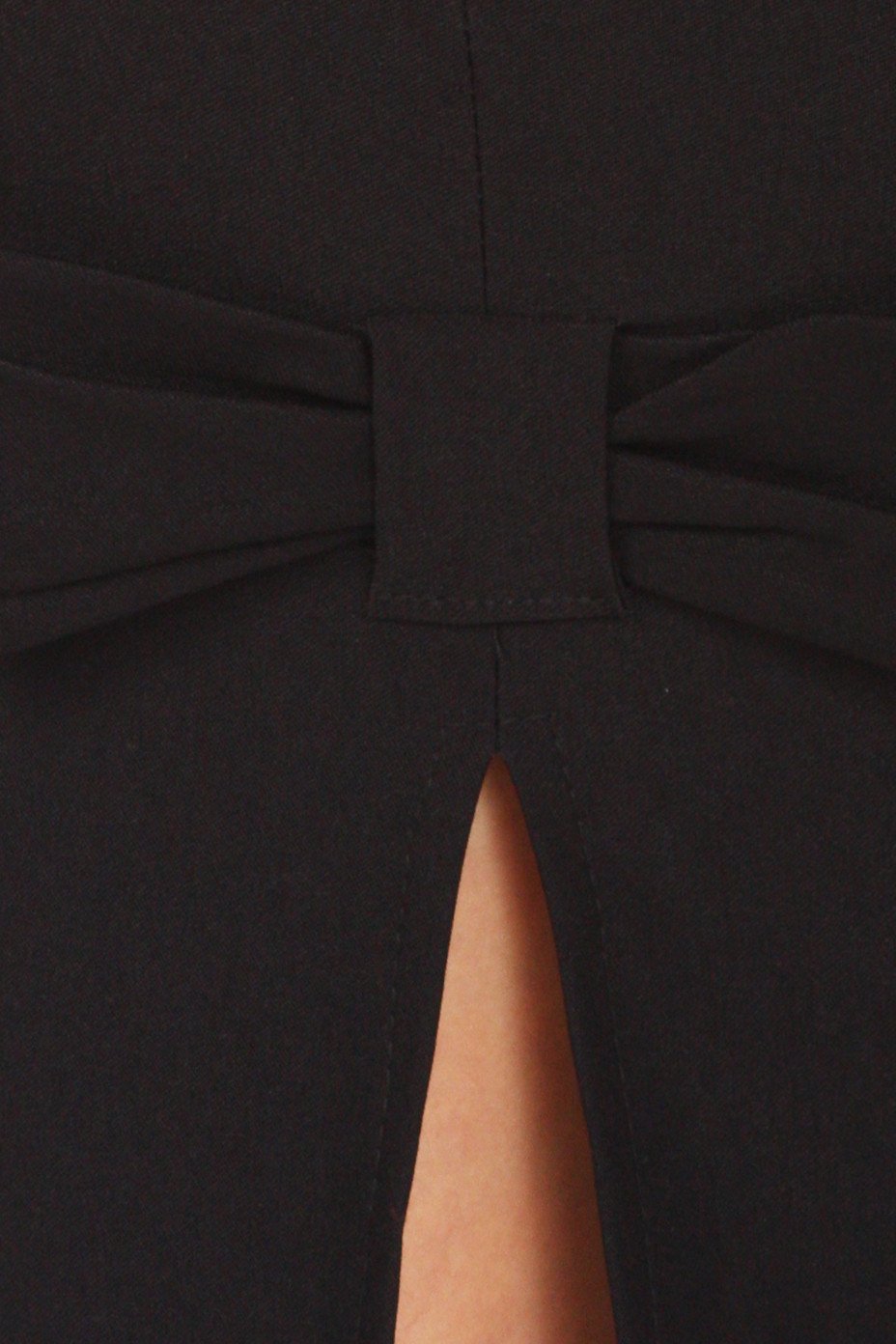 Sakkas High Waist Stretch Pencil Skirt with Rear Bow Accent - Concordia Style Boutique