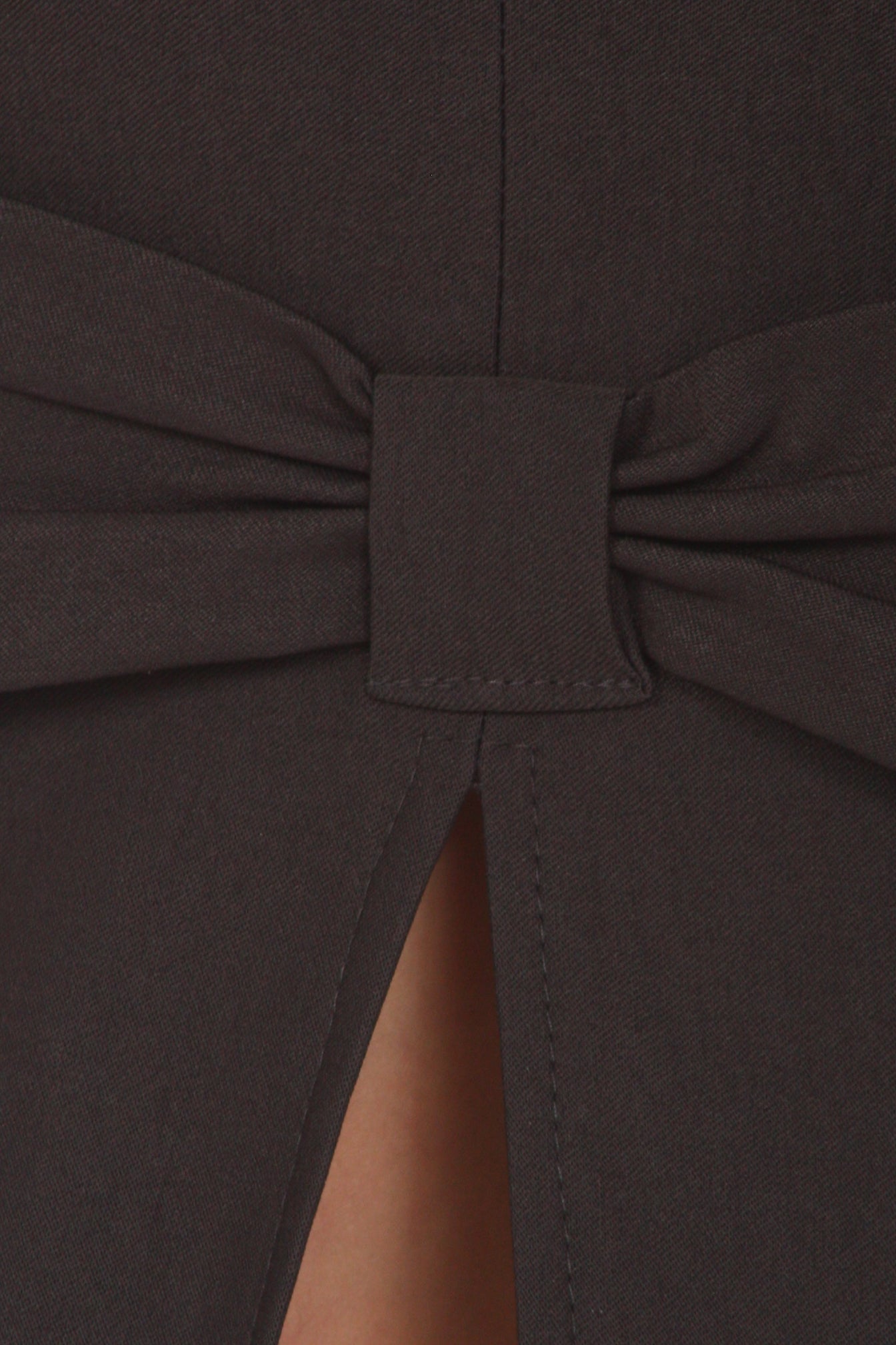 Sakkas High Waist Stretch Pencil Skirt with Rear Bow Accent - Concordia Style Boutique