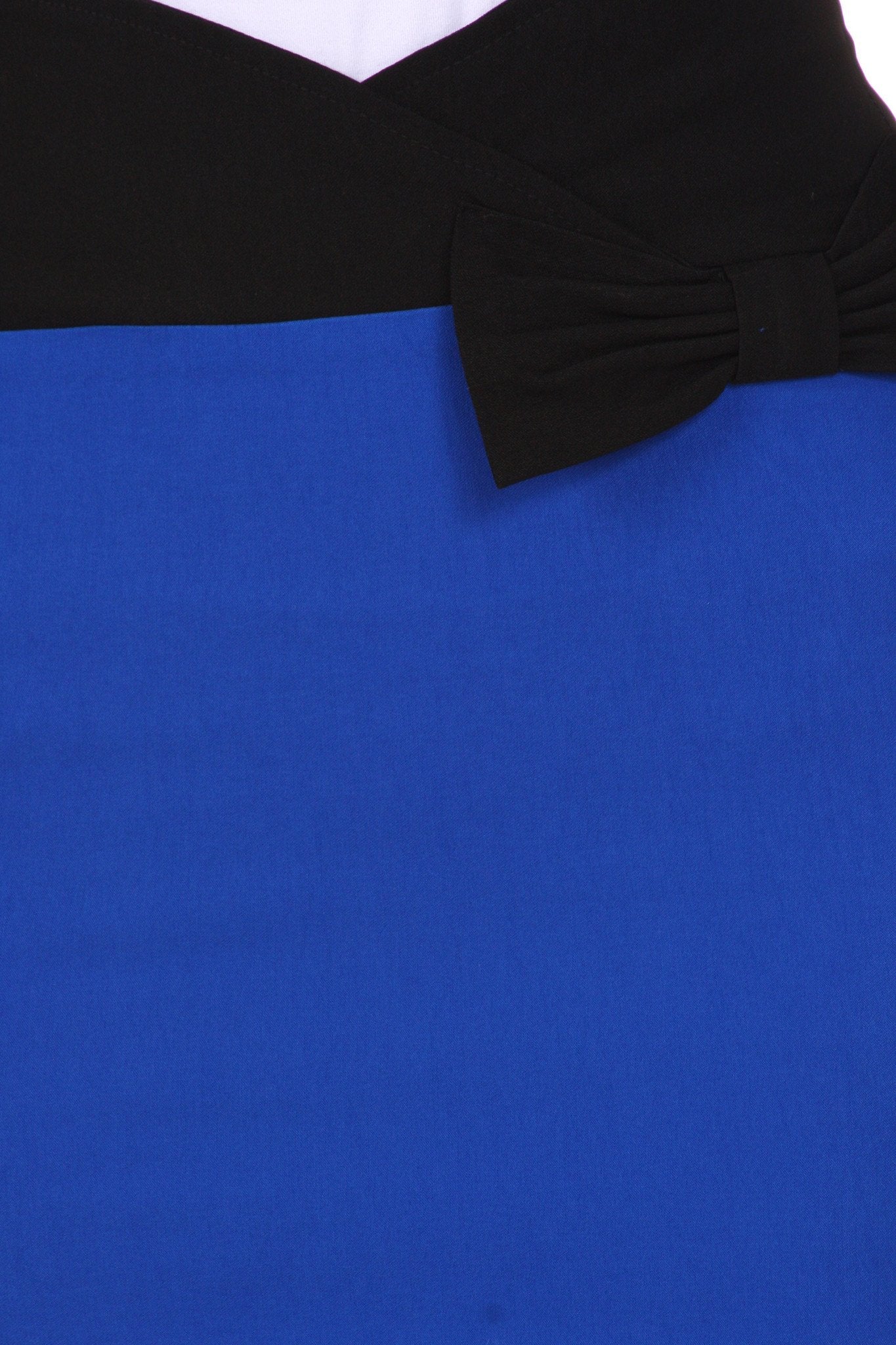 Sakkas Scallop High Waist Stretch Pencil Skirt with Bow - Concordia Style Boutique