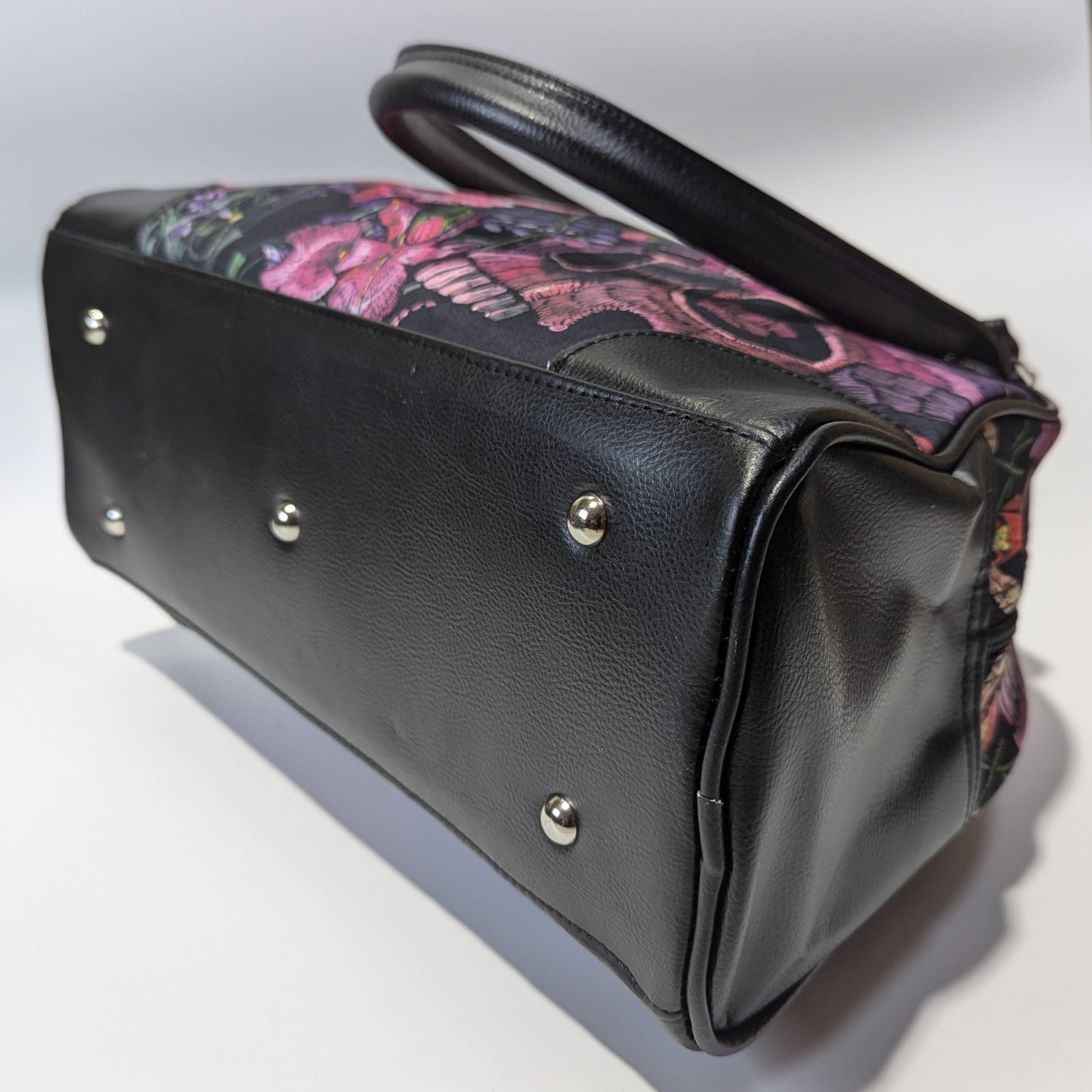 Skulls and Flowers Purse - Concordia Style Boutique
