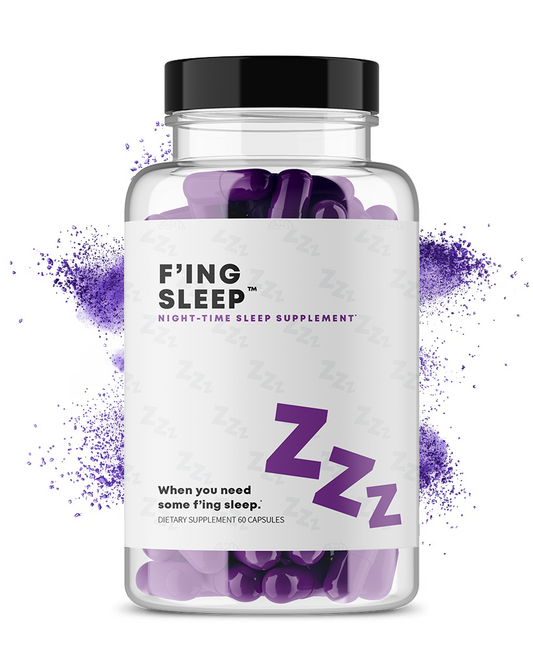 F'ing Sleep Night-Time Sleep Aid Supplement - Best Natural Sleep Aid - Concordia Style Boutique