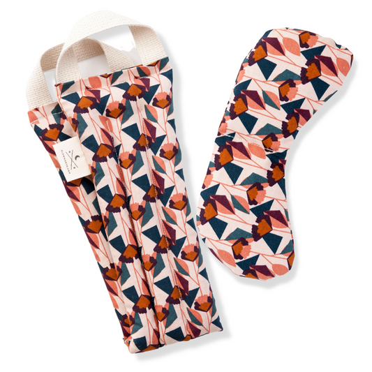Eye Mask + Neck Wrap Bundle - Blush Florence - Concordia Style Boutique