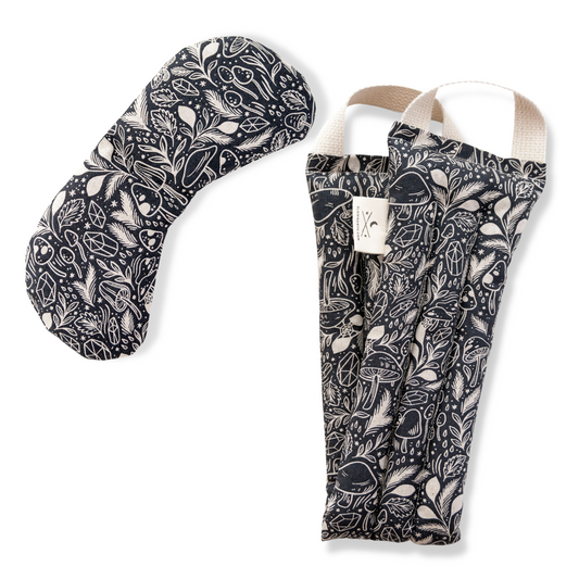 Eye Mask + Neck Wrap Bundle - Mystical Mushroom - Concordia Style Boutique