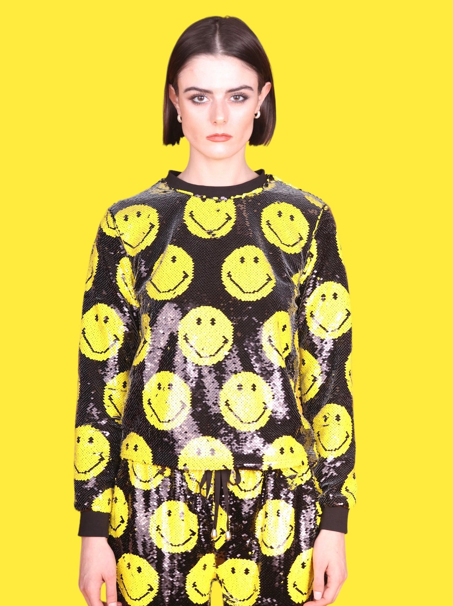 "Any Old  Iron" - x Smiley Sweatshirt - Premium Clothing from Any Old Iron - Just $180! Shop now at Concordia Style Boutique