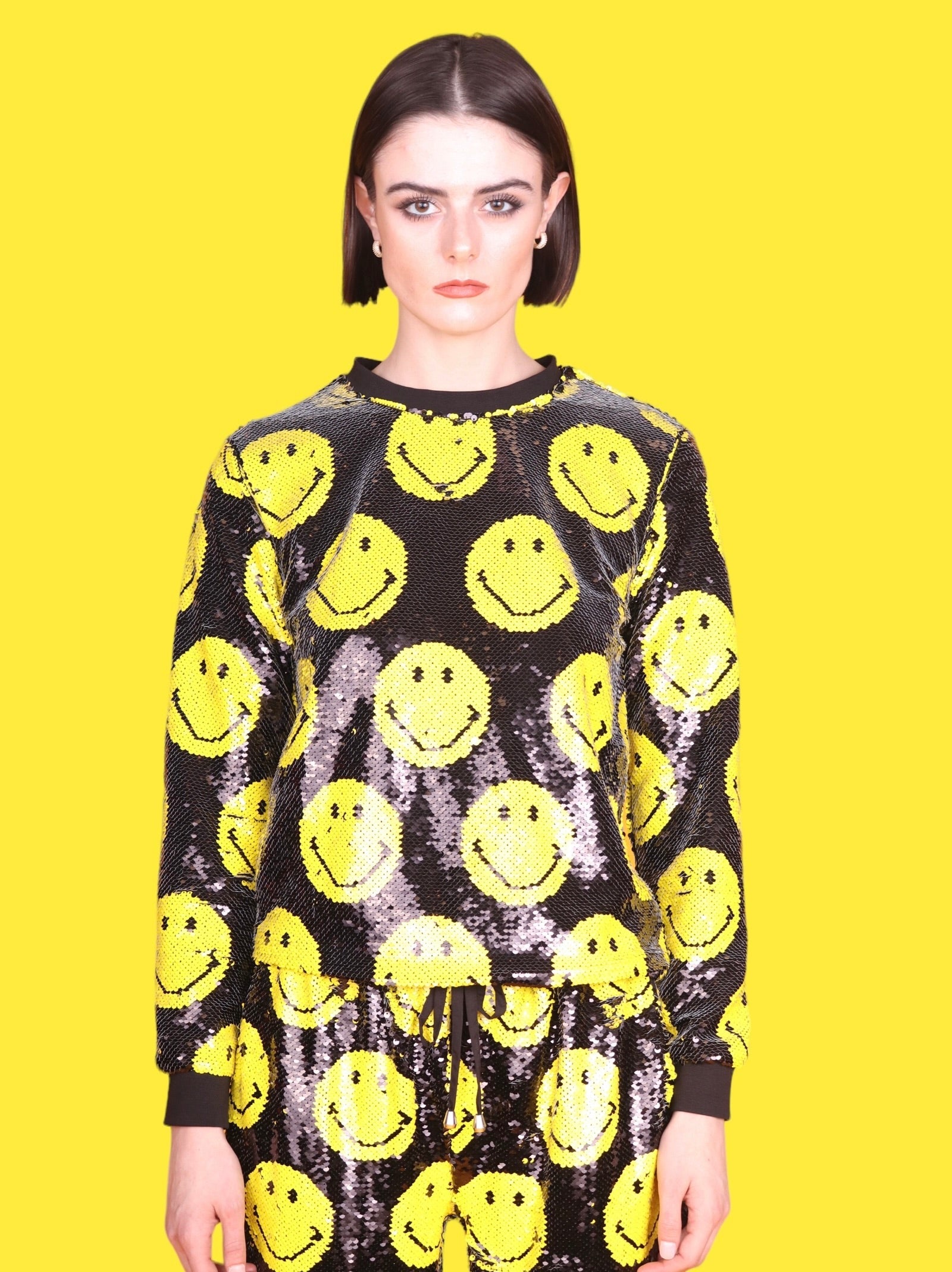 "Any Old  Iron" - x Smiley Sweatshirt - Premium Clothing from Any Old Iron - Just $180! Shop now at Concordia Style Boutique