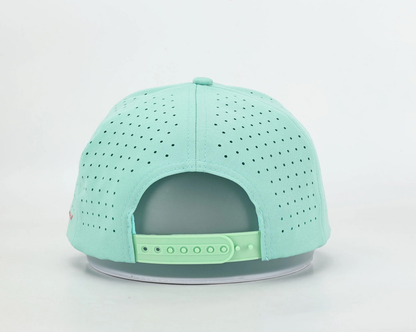 Mint Green Rope Hat - Chippopotamus Pink